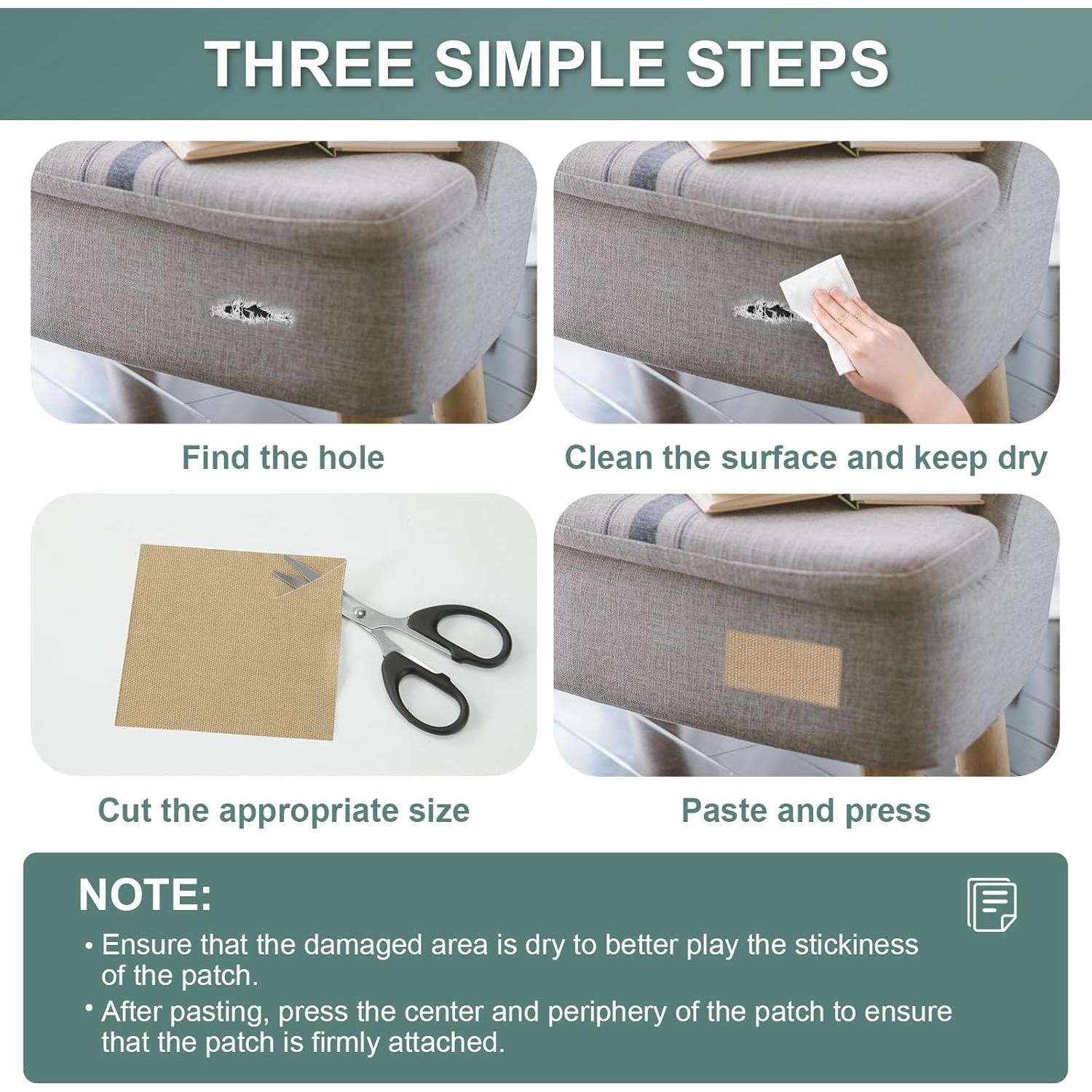 Cinta de Reparación Autoadhesiva Beige 10x160 cm Impermeable