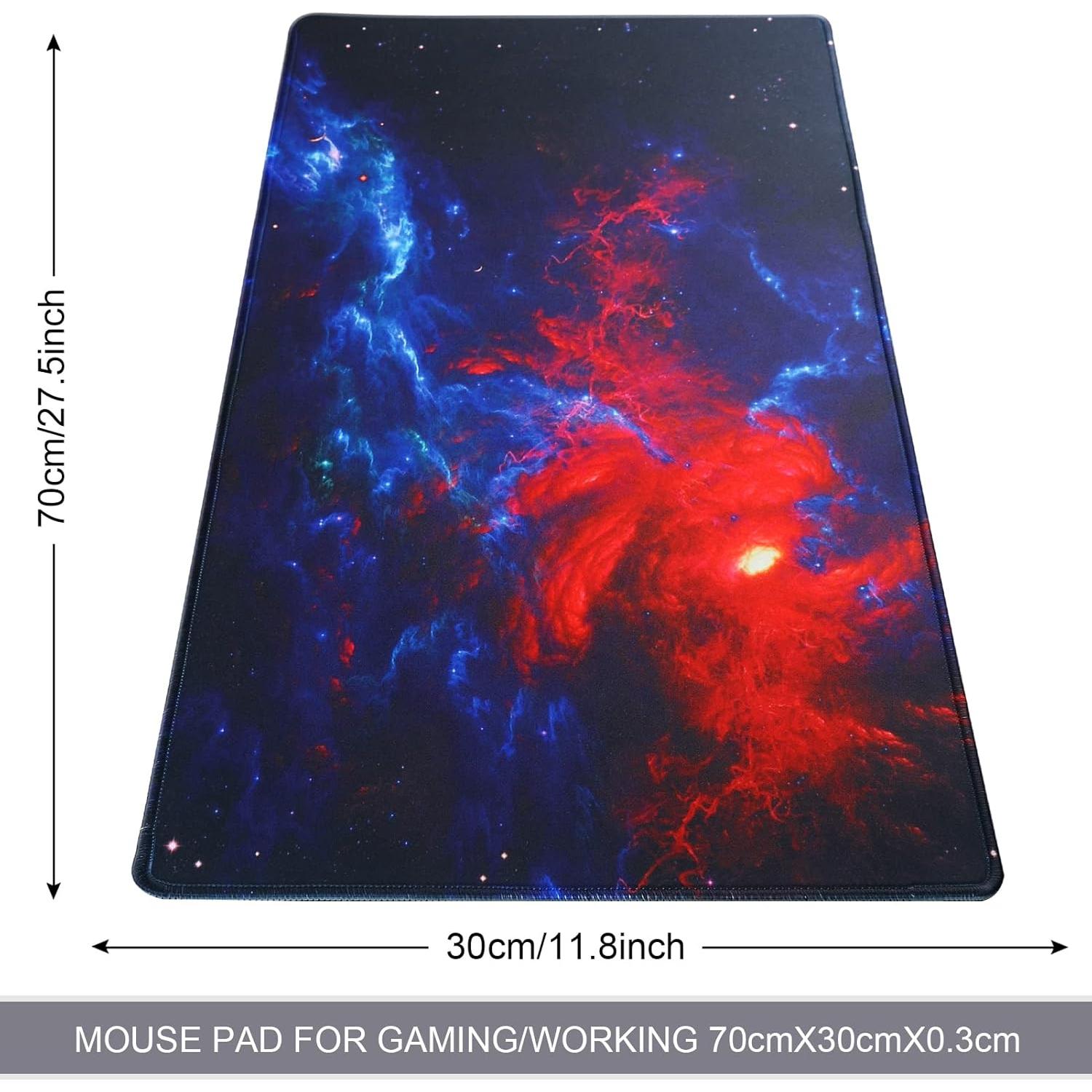 Alfombrilla de Ratón Grande Jiahexin 70x30 cm Antideslizante