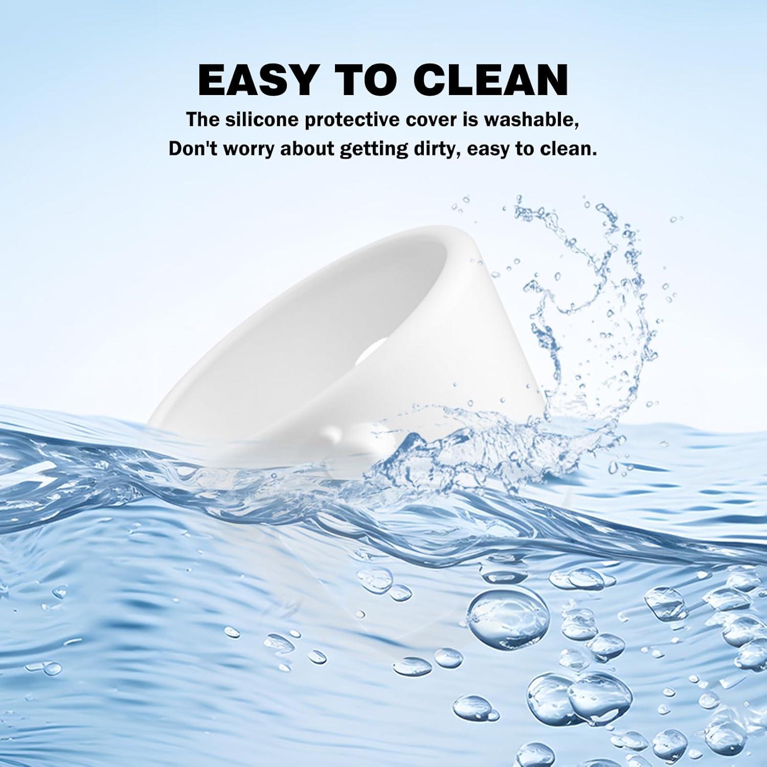 Funda Protectora DLseego para Sound Clock Alarmo - Silicona Transparente