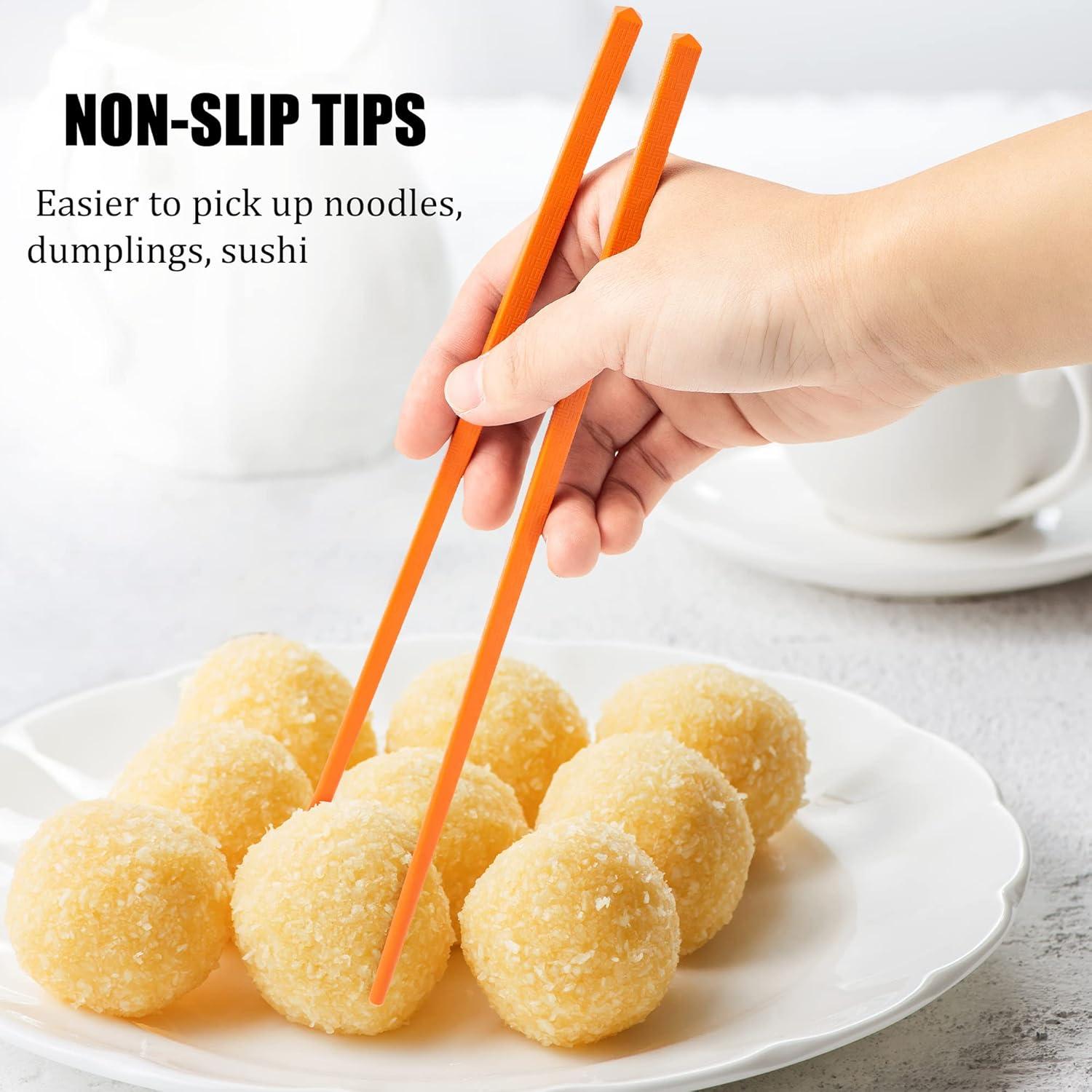 Palillos Reutilizables de Fibra de Vidrio Supjoyes 24.1 cm 5 Pares