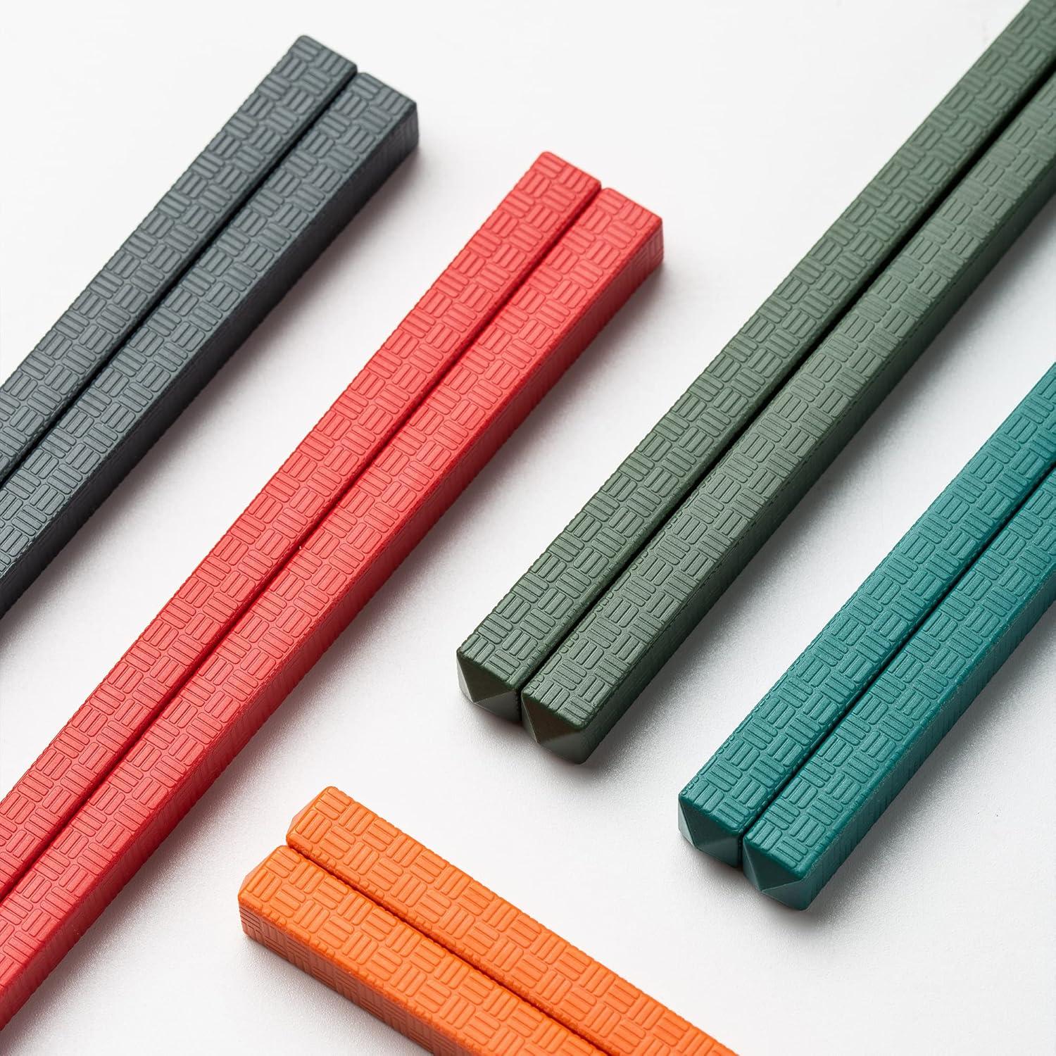 Palillos Reutilizables de Fibra de Vidrio Supjoyes 24.1 cm 5 Pares