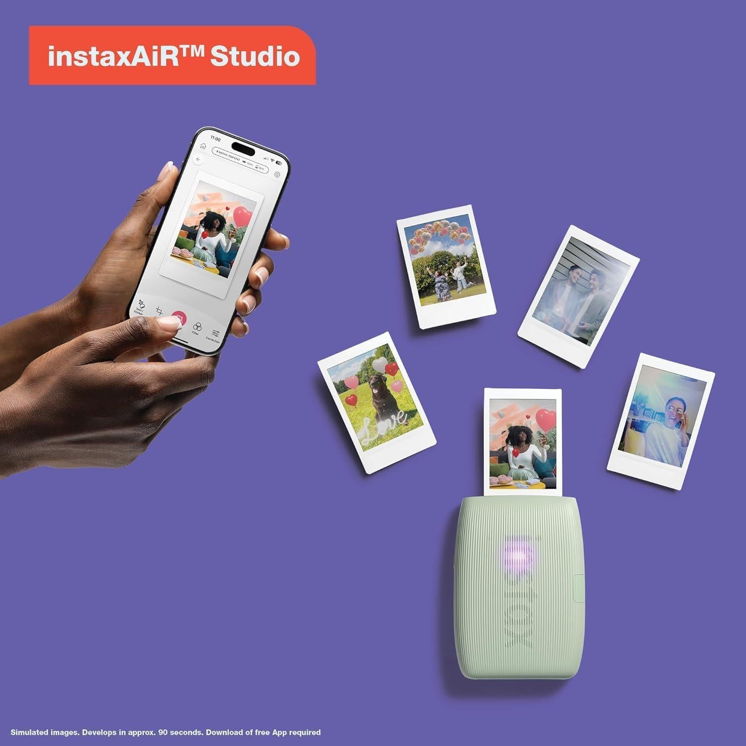 Impresora Fujifilm Instax Mini Link 3 Blanca Arcilla + 20 Hojas