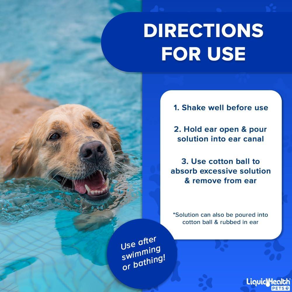 Limpiador de Oídos para Perros Liquid Health K9 340g