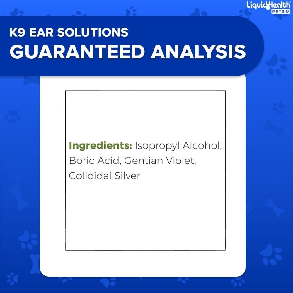 Limpiador de Oídos para Perros Liquid Health K9 340g