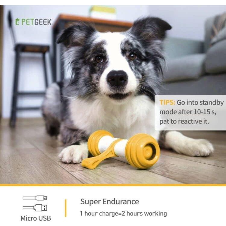 Juguete Interactivo para Perros PETGEEK Hueso Automático USB