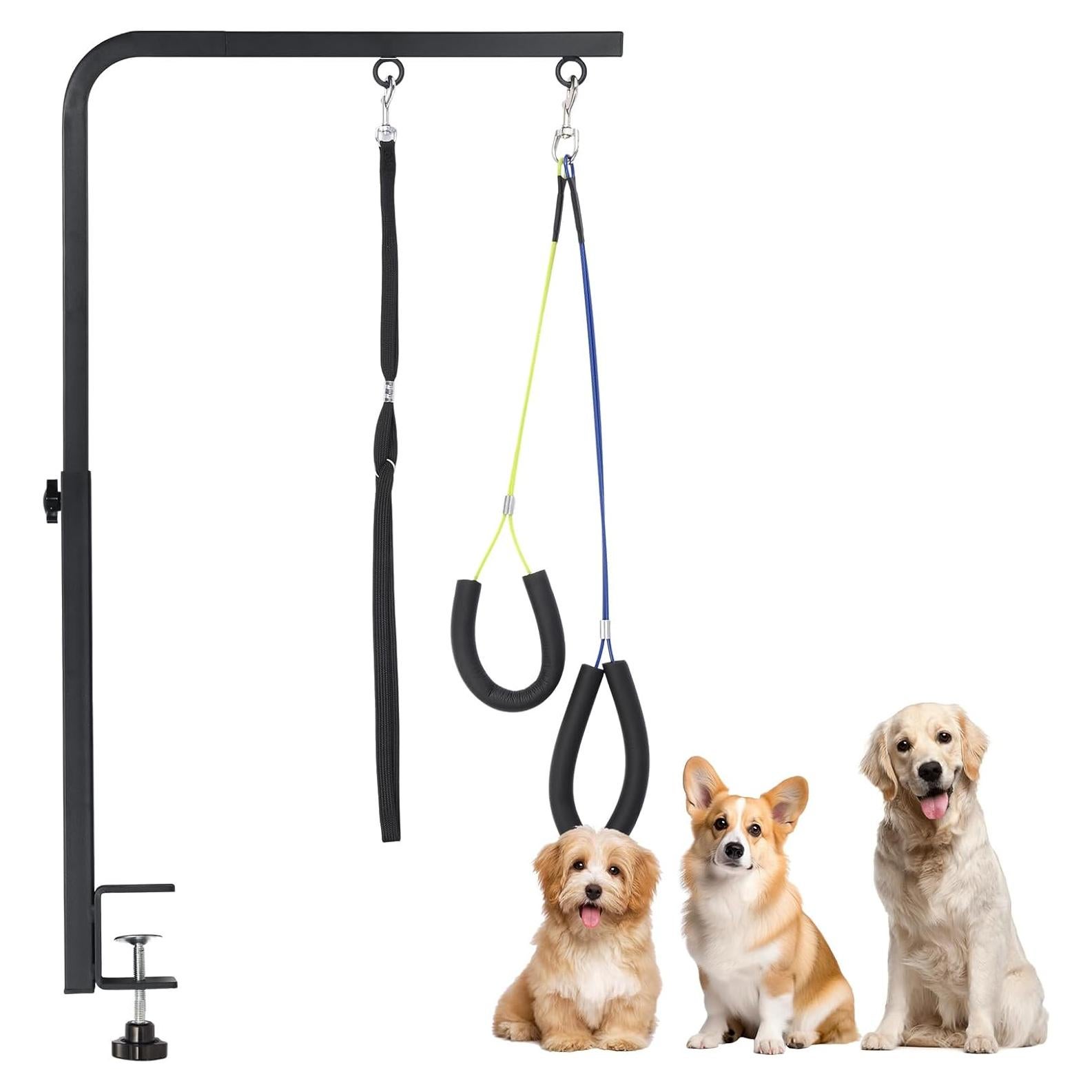 Brazo de Aseo para Perros WeGXY 73.66 cm Ajustable con Abrazadera