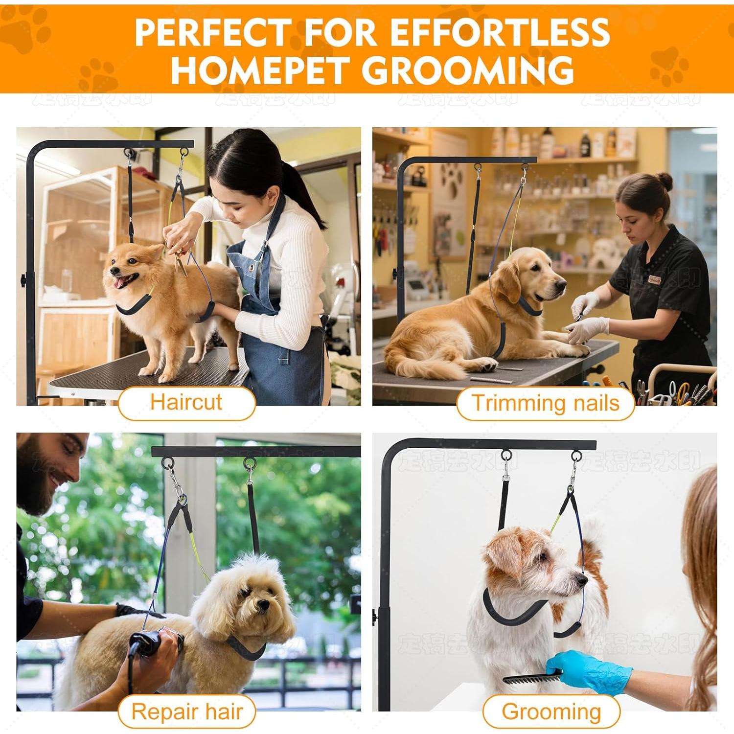 Brazo de Aseo para Perros WeGXY 73.66 cm Ajustable con Abrazadera