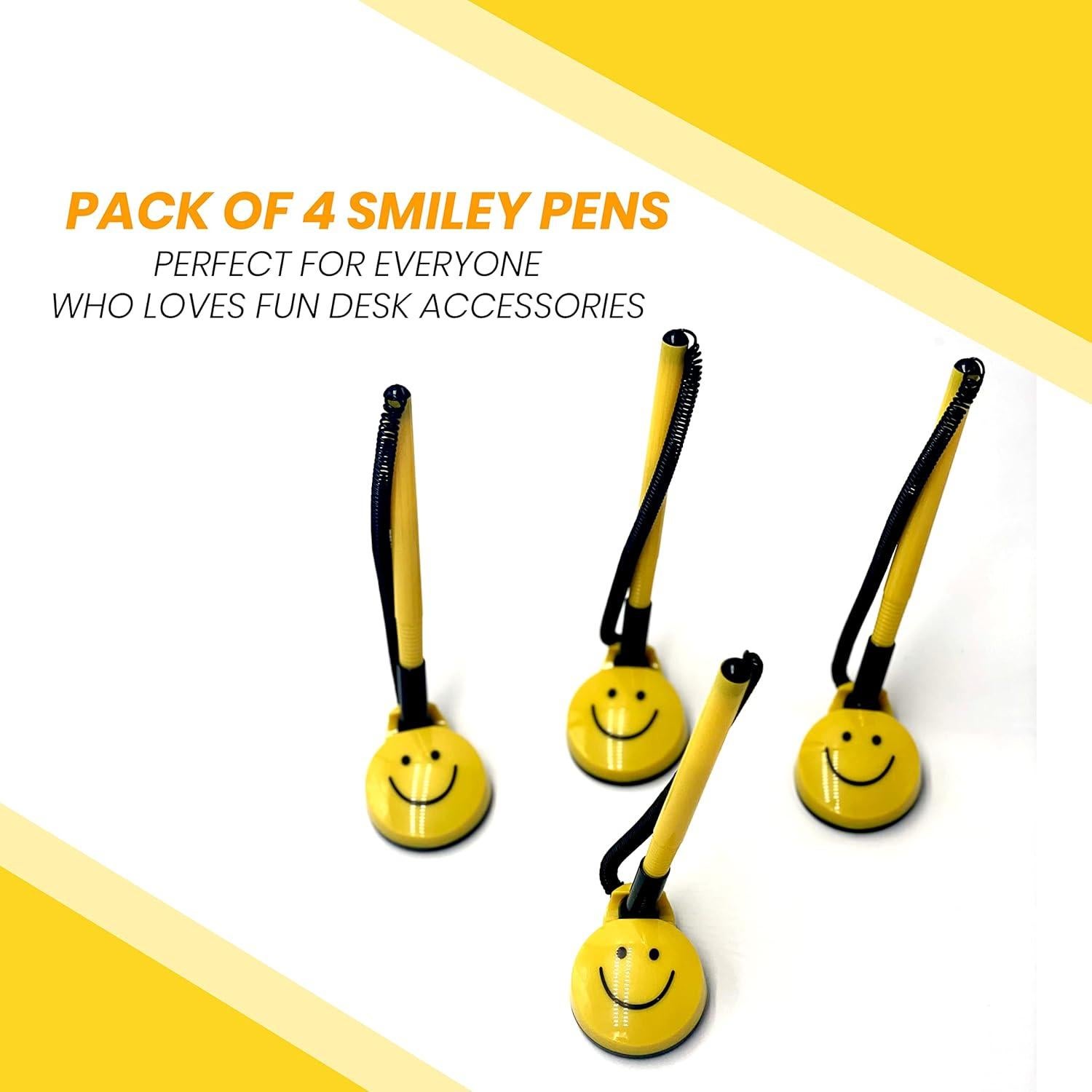 Paquete de 4 Bolígrafos Seguros Performore con Soporte Adhesivo