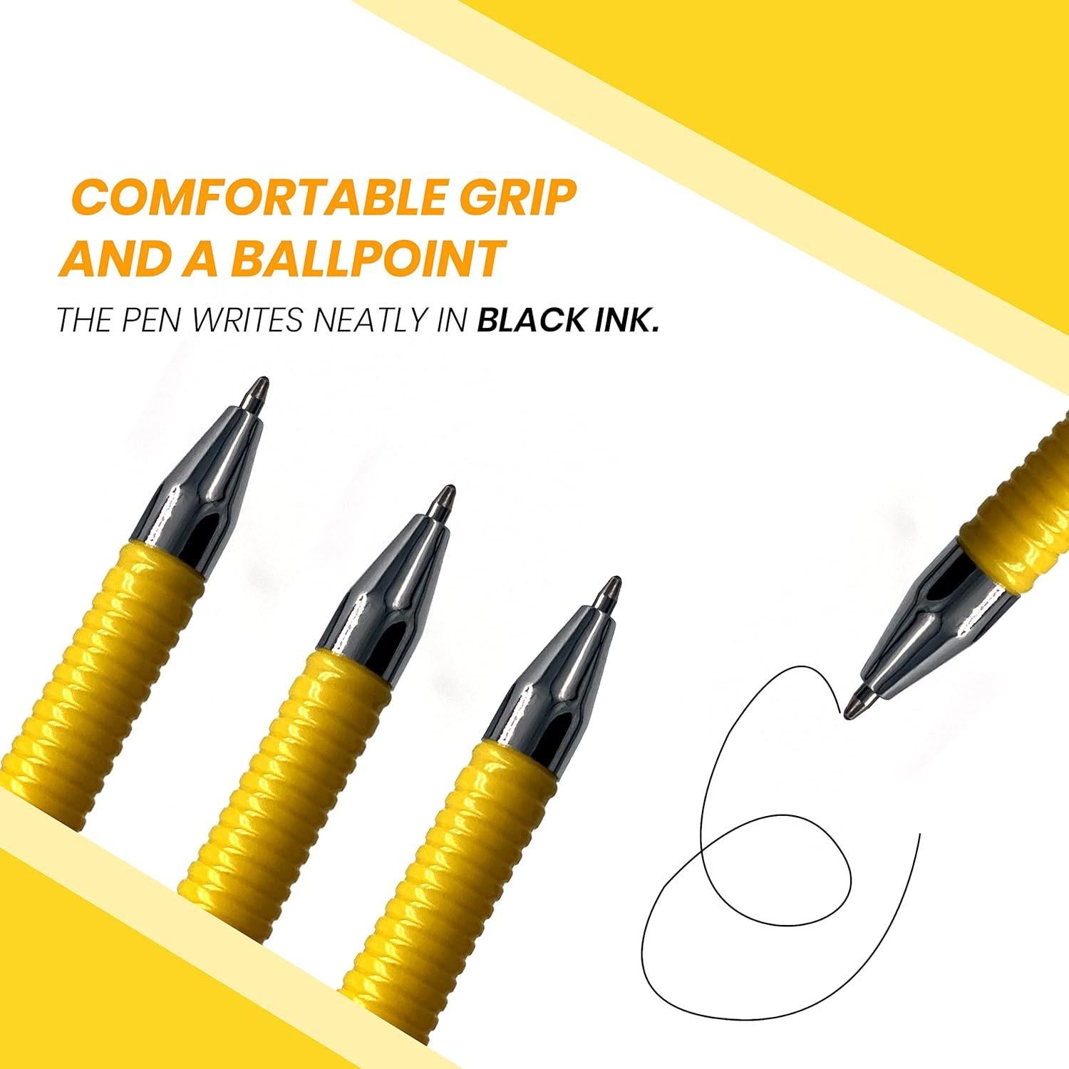 Paquete de 4 Bolígrafos Seguros Performore con Soporte Adhesivo