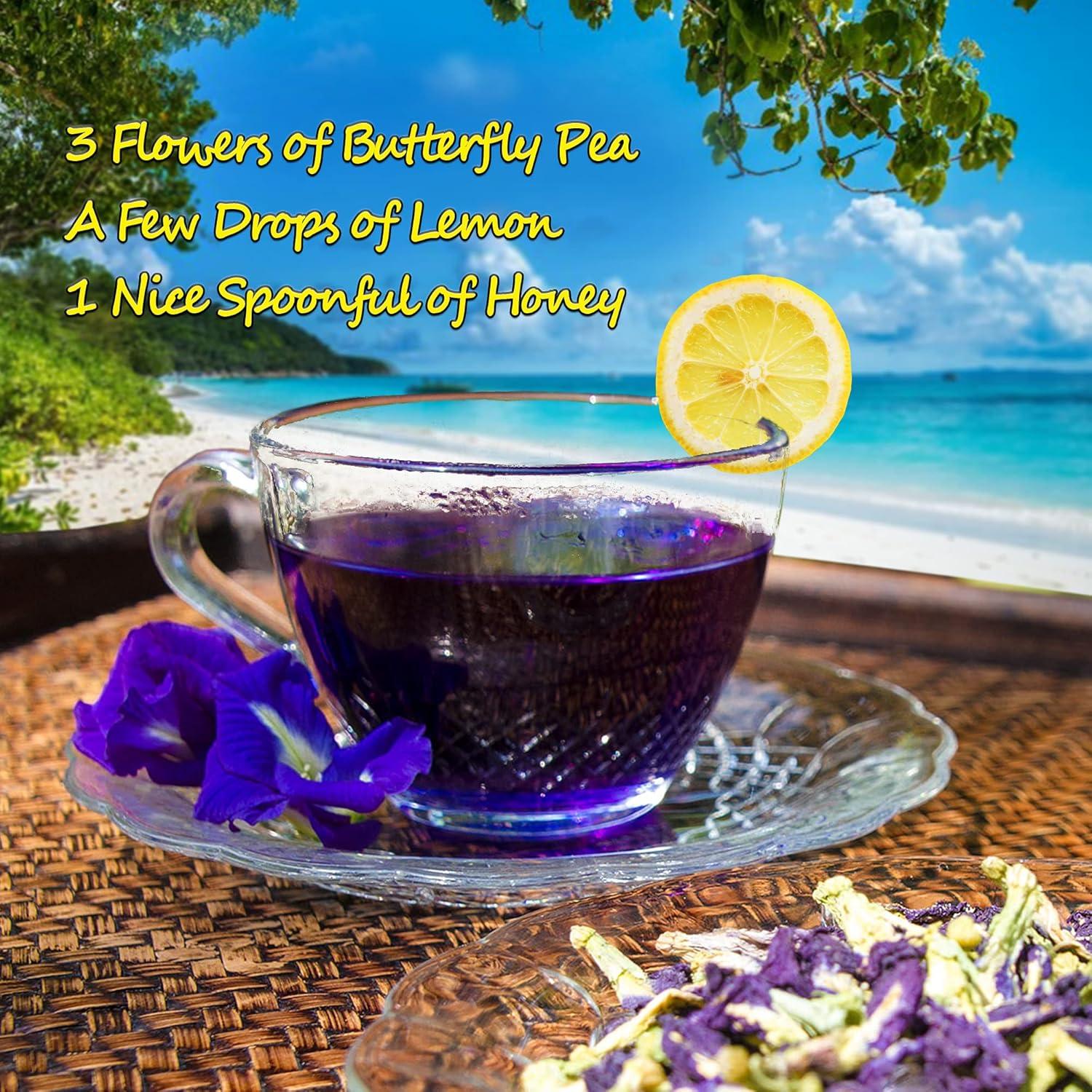 Té de Guisante Mariposa OkO-OkO 99.22g - Infusión Natural Azul