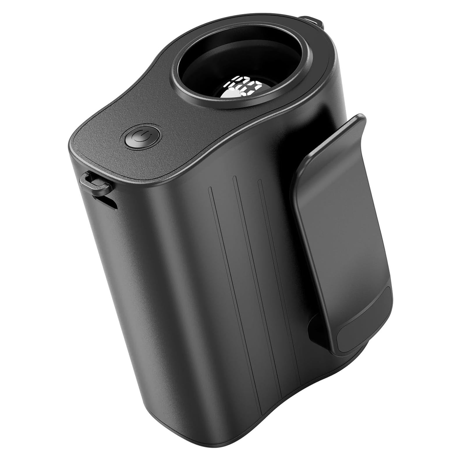 Ventilador de Cintura Portátil Peyfulo Negro 5 Velocidades