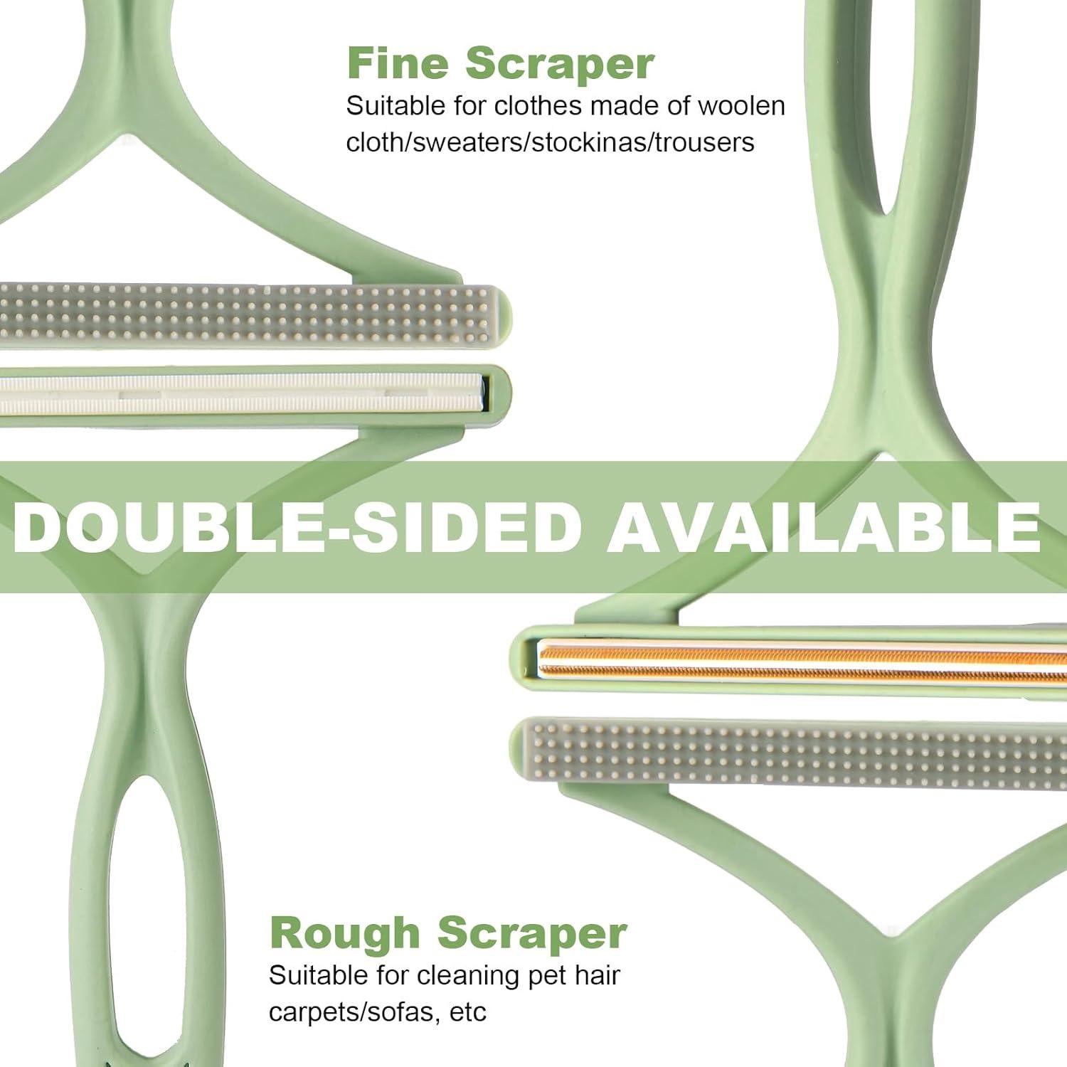 Removedor de Pelusa 3 en 1 Asnfanl Verde para Alfombras y Muebles