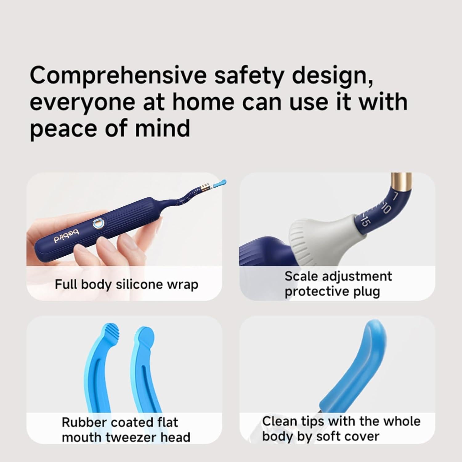 Limpiador de Oídos Inalámbrico YZLCZ con Cámara HD 1080P