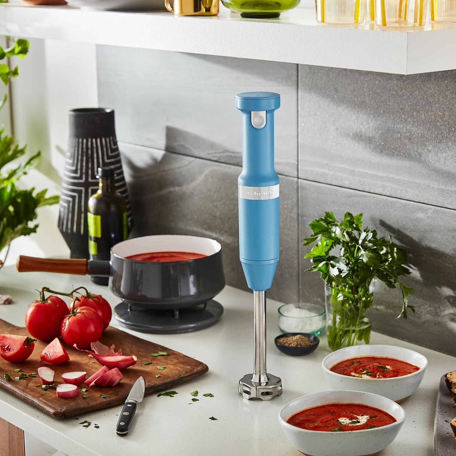 Batidora de Mano Inalámbrica KitchenAid KHBBV83 1L Azul