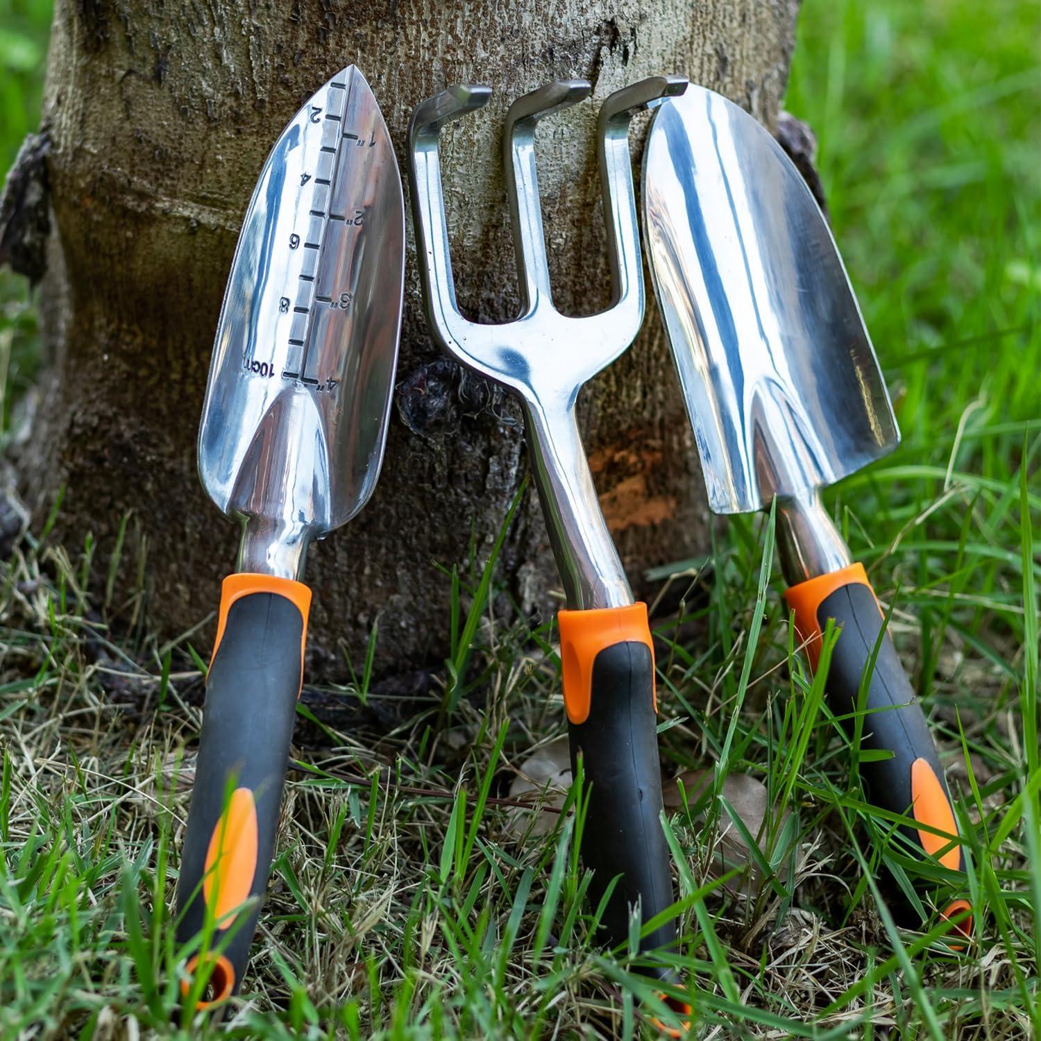 Juego de Herramientas de Jardín ESOW 7 Piezas con Bolsa y Guantes