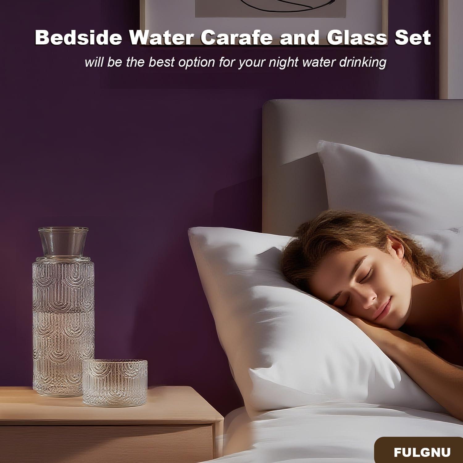 Juego de Jarra de Agua y Vaso FULGNU 638 ml con Tapa