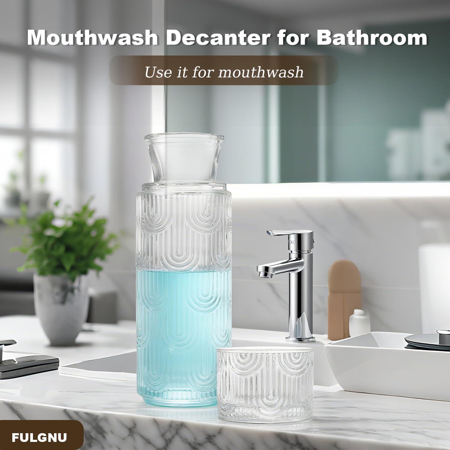 Juego de Jarra de Agua y Vaso FULGNU 638 ml con Tapa