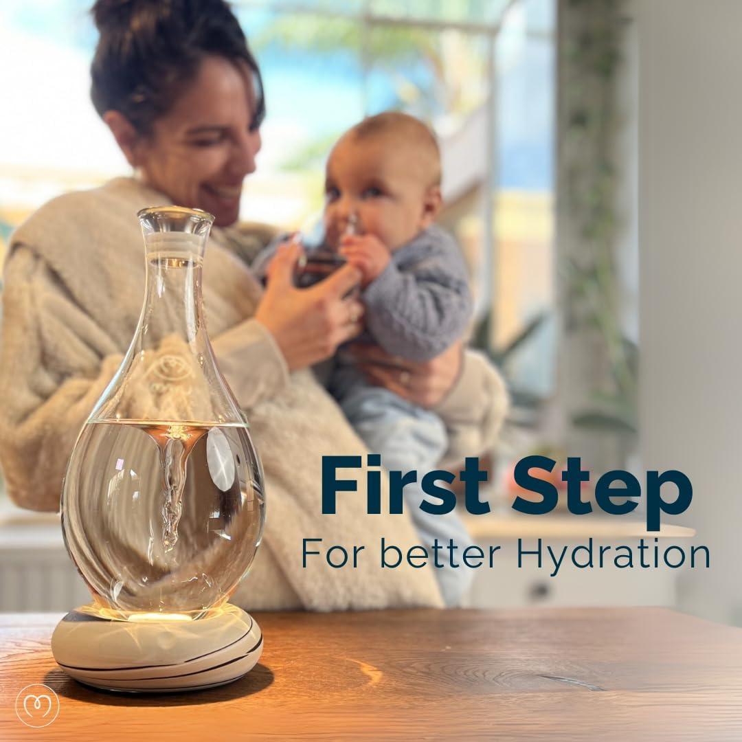 Jarra de Agua Estructurada Mayu Swirl 1.5L Vidrio Borosilicato