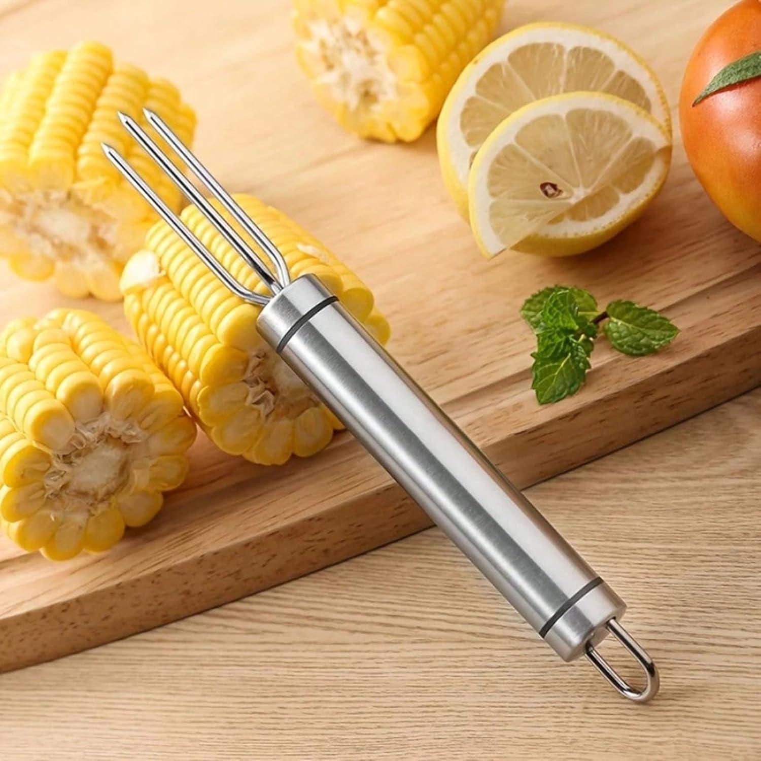 Juego de Peladores de Maíz 3 Pcs Juyght Acero Inoxidable