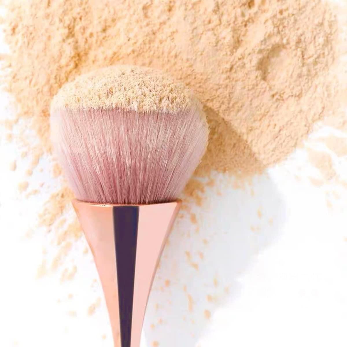 Juego de 3 Pinceles para Polvo de Uñas Ainvhh - Tricolor