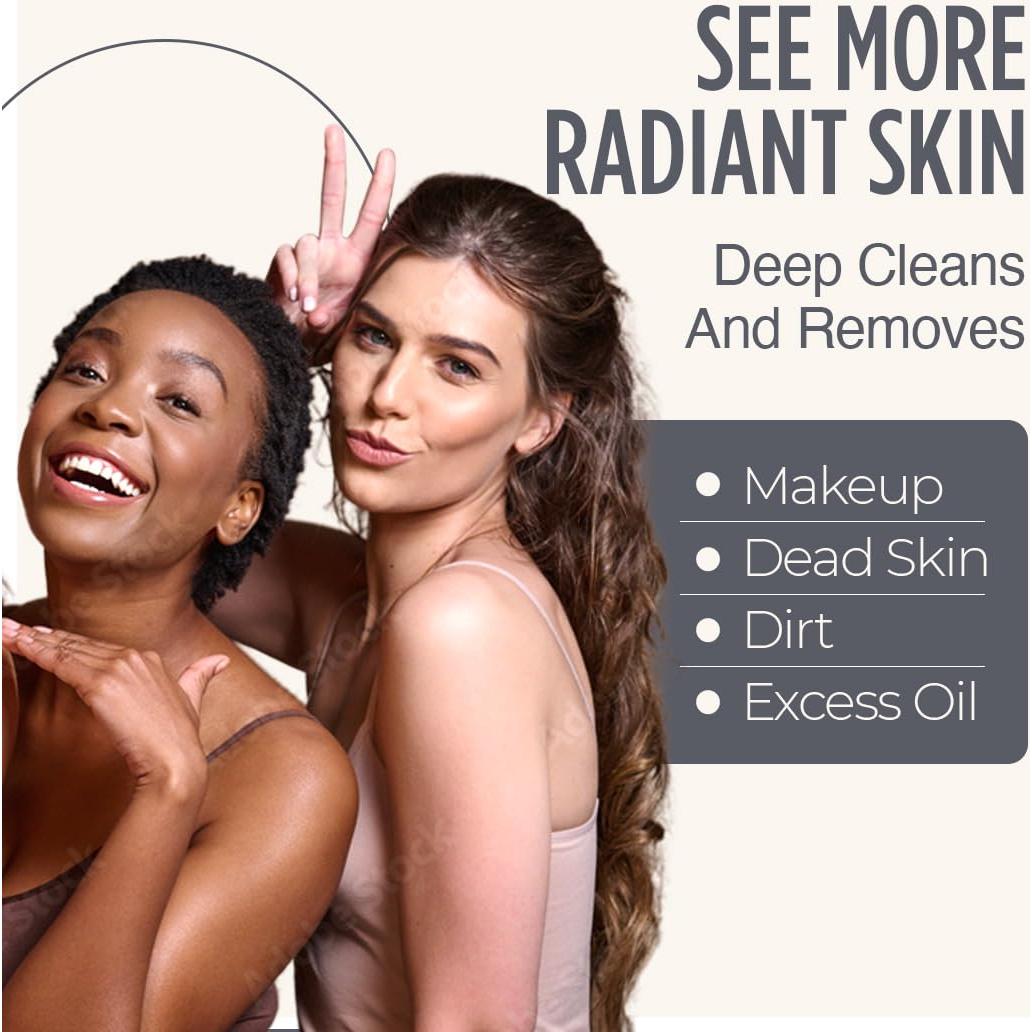 HartFelt Bath Sponge | Soft Exfoliating Body Sponge for Dead Skin | Chemical-Free Bath Scrubber for Body | Cleanses Skin from Dirt & Excess Oil | Made in USA - 1 Count