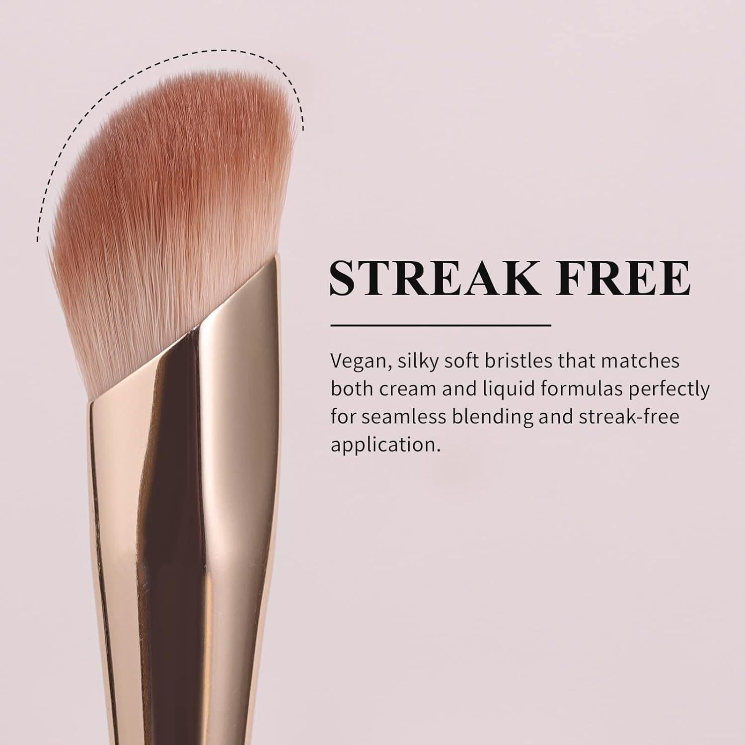 Brocha de Corrector Angulada BETHY BEAUTY para Ojos 21.3cm