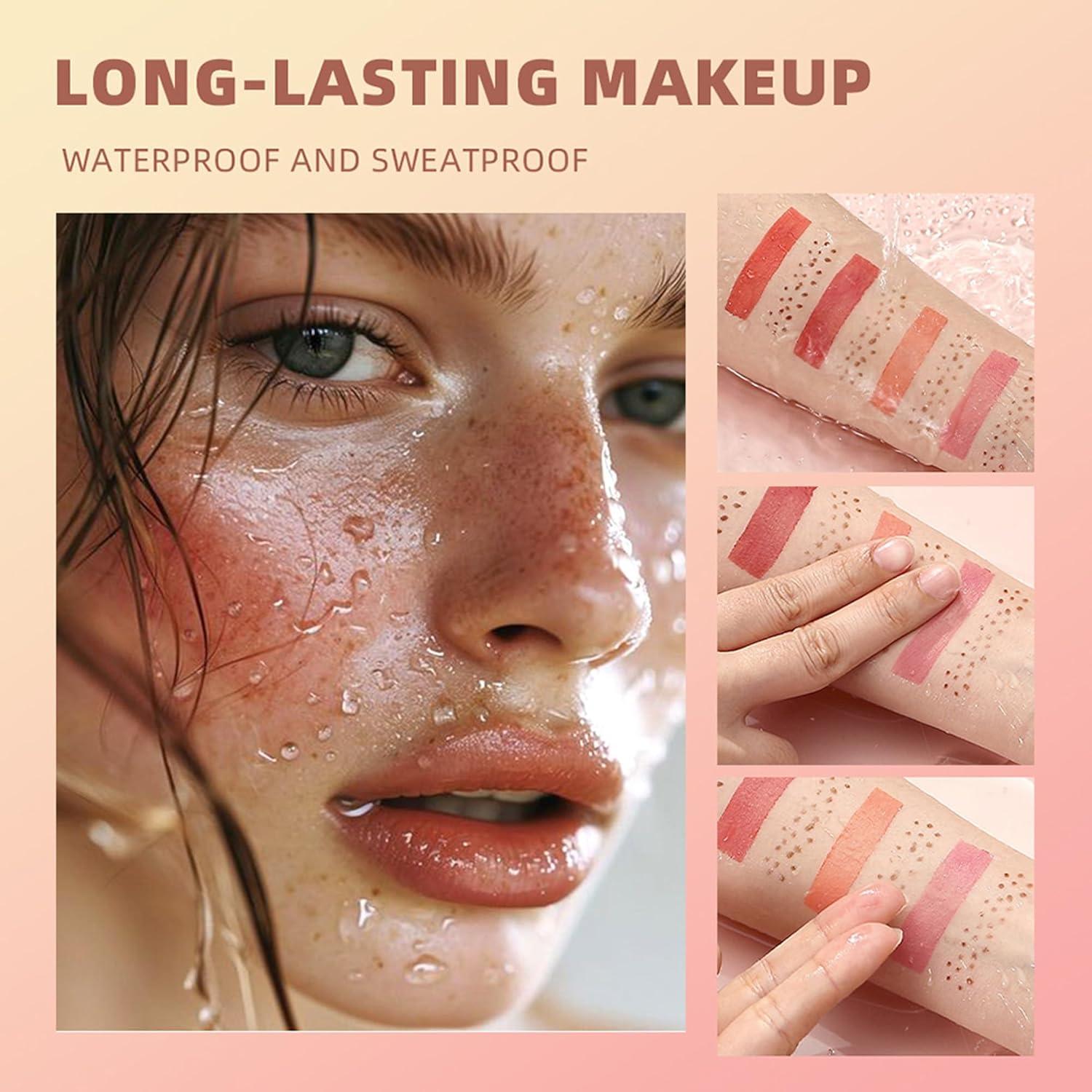 Bolígrafo 2 en 1 Rubor y Pecas DLZZRS - Tatuaje Natural