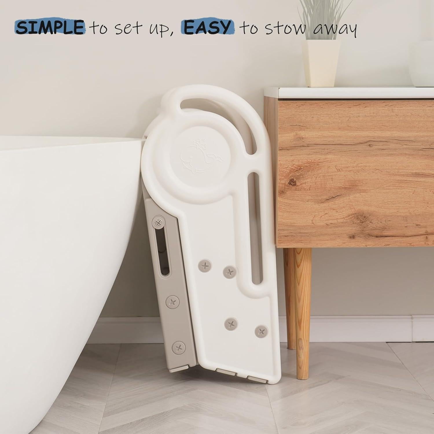 Taburete Plegable Ajustable Harwaya 3 Pasos Niños 40.9 cm