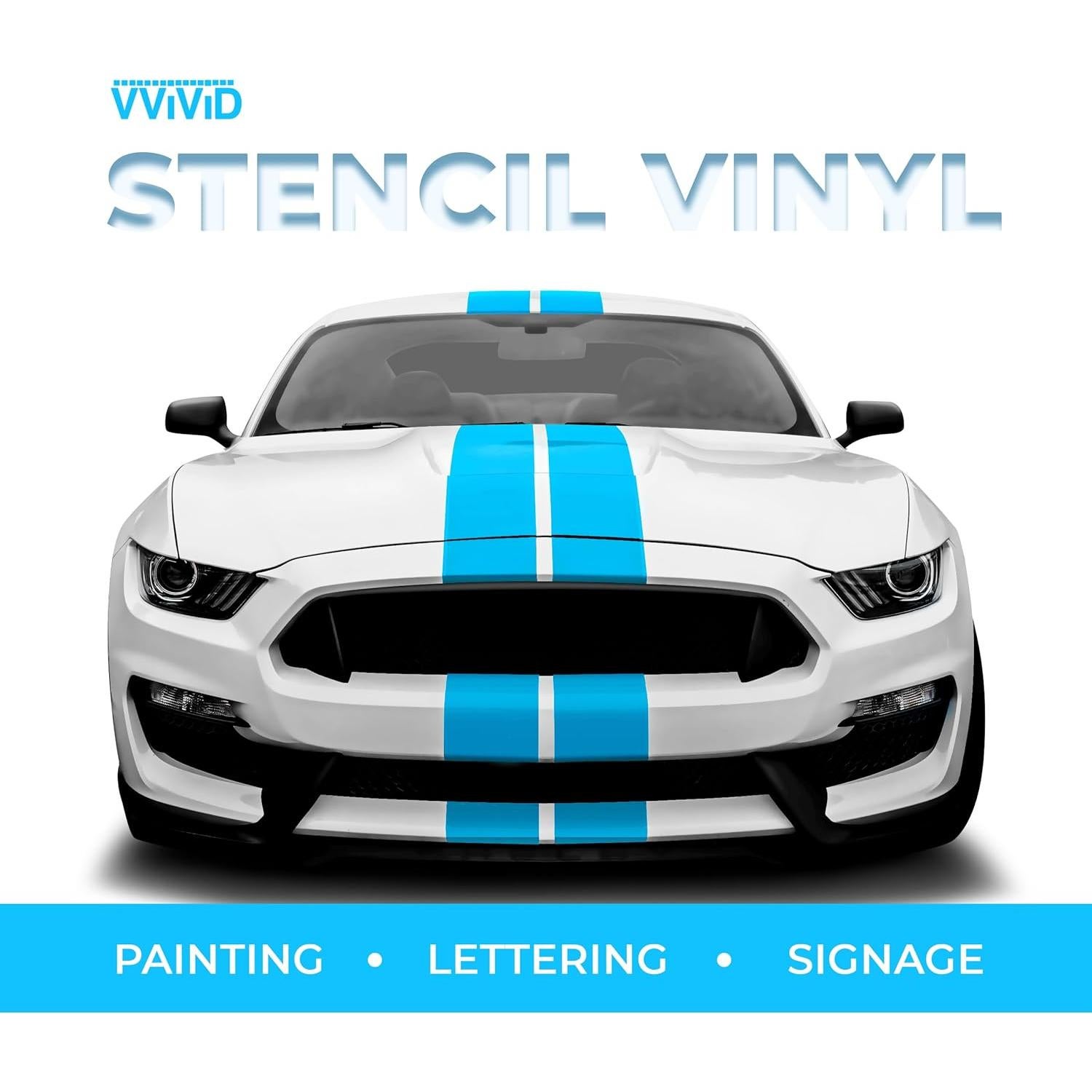 Cinta de Enmascarar Vinilo VViViD 0.64cm x 45.72m Anti-Sangrado