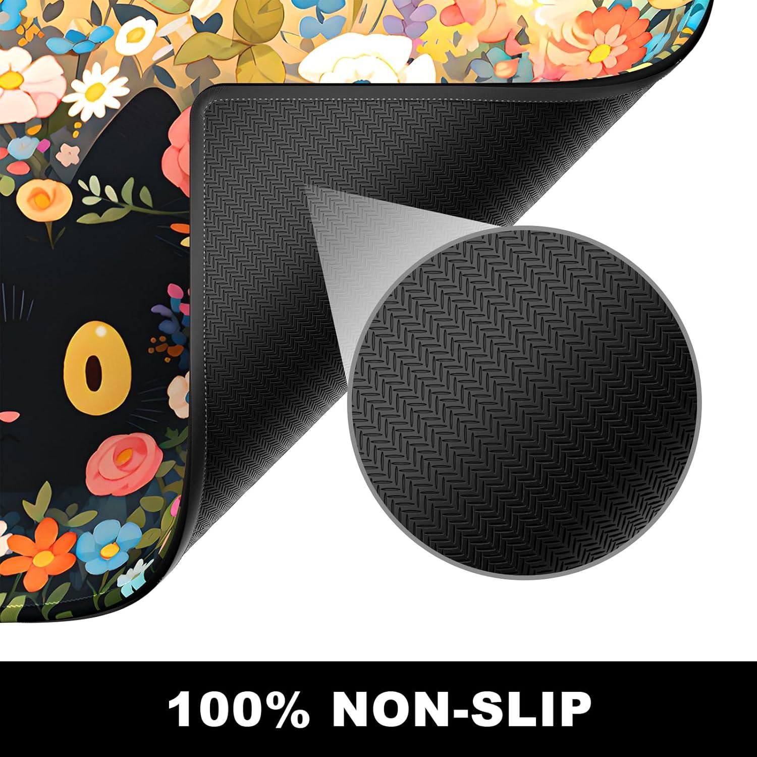 Alfombrilla de Ratón Grande BOSOBO 80x30 cm Antideslizante