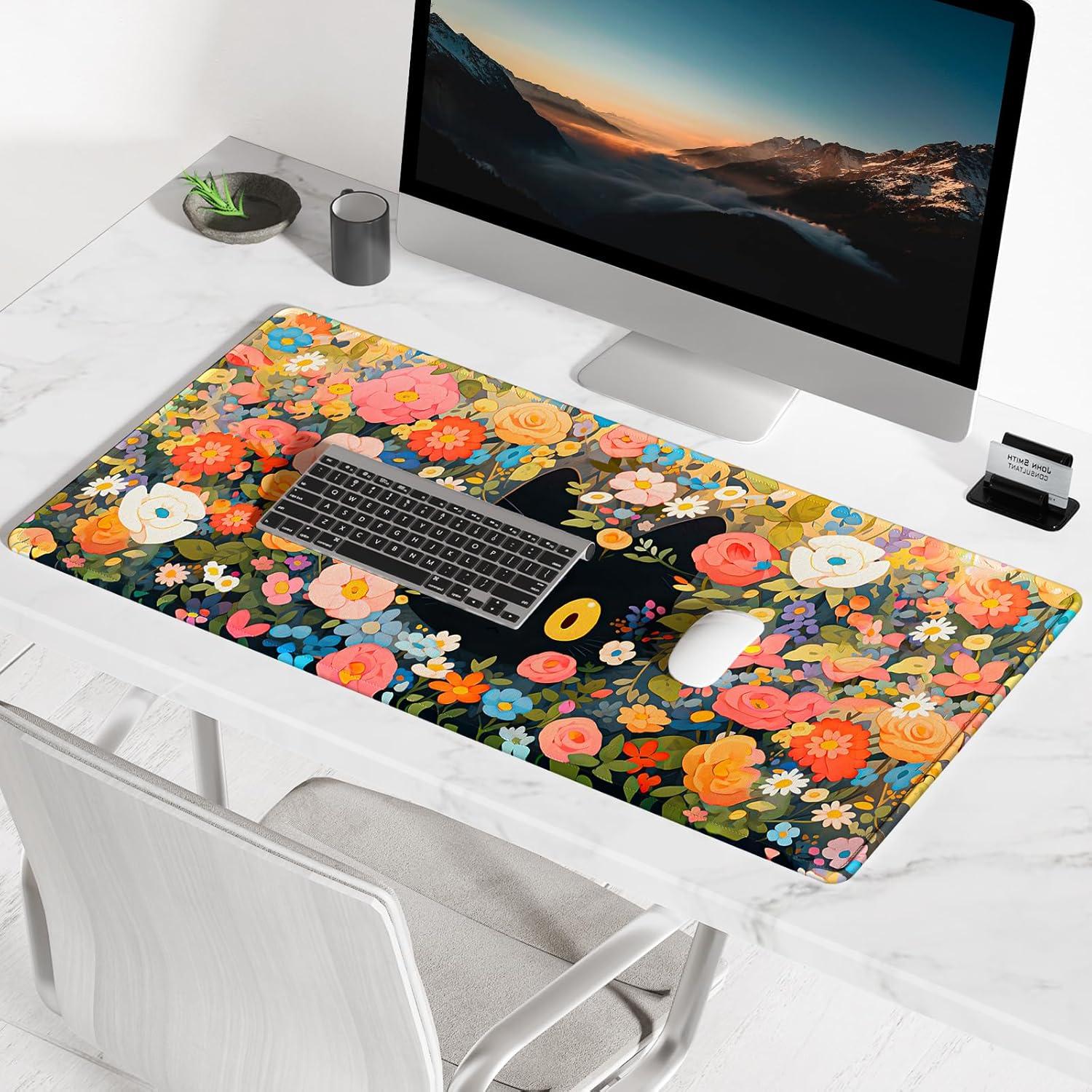 Alfombrilla de Ratón Grande BOSOBO 80x30 cm Antideslizante