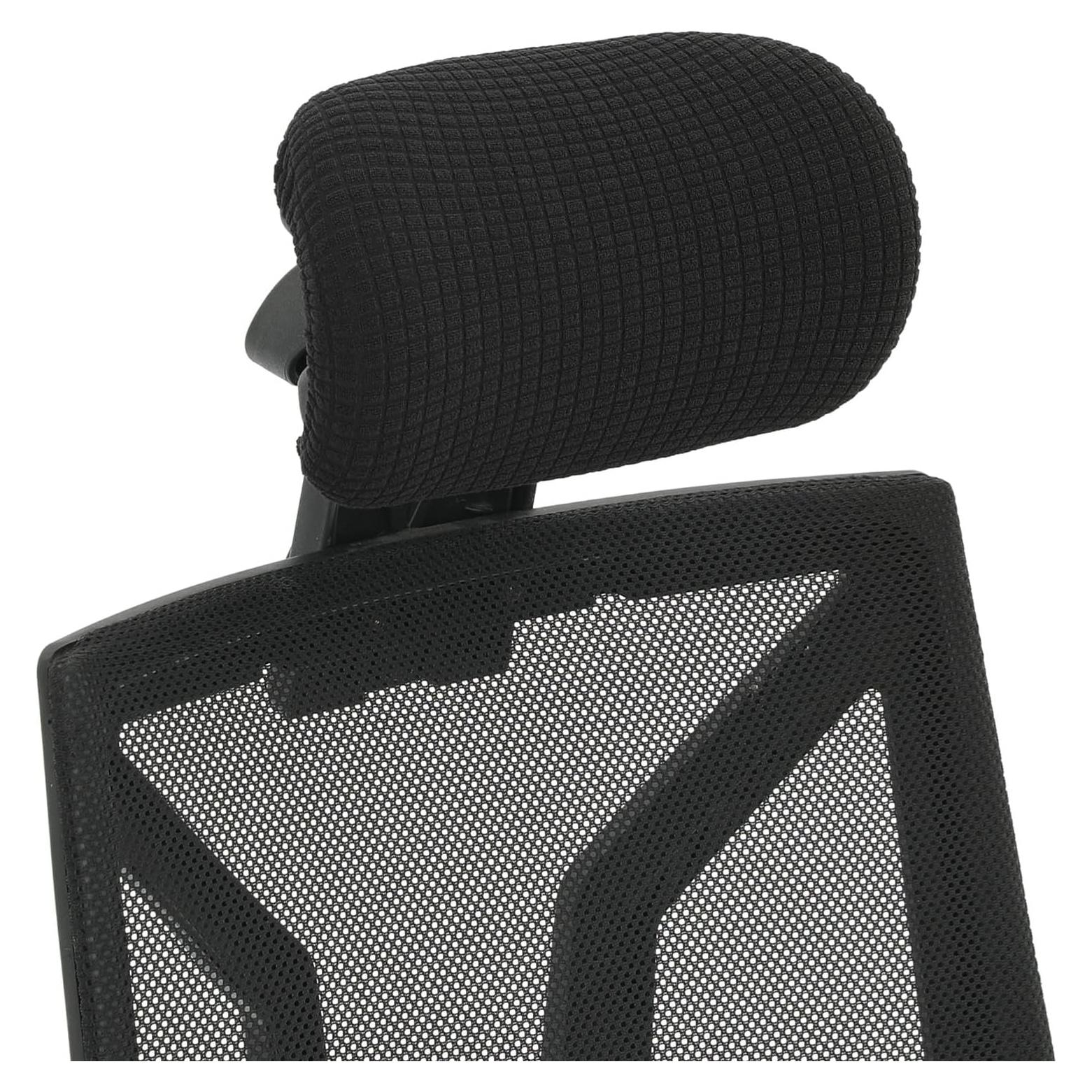 Funda para Reposacabezas de Silla de Oficina KALIONE Negra