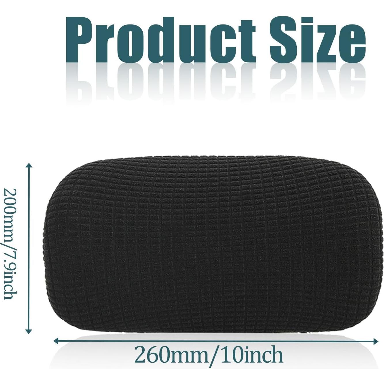 Funda para Reposacabezas de Silla de Oficina KALIONE Negra