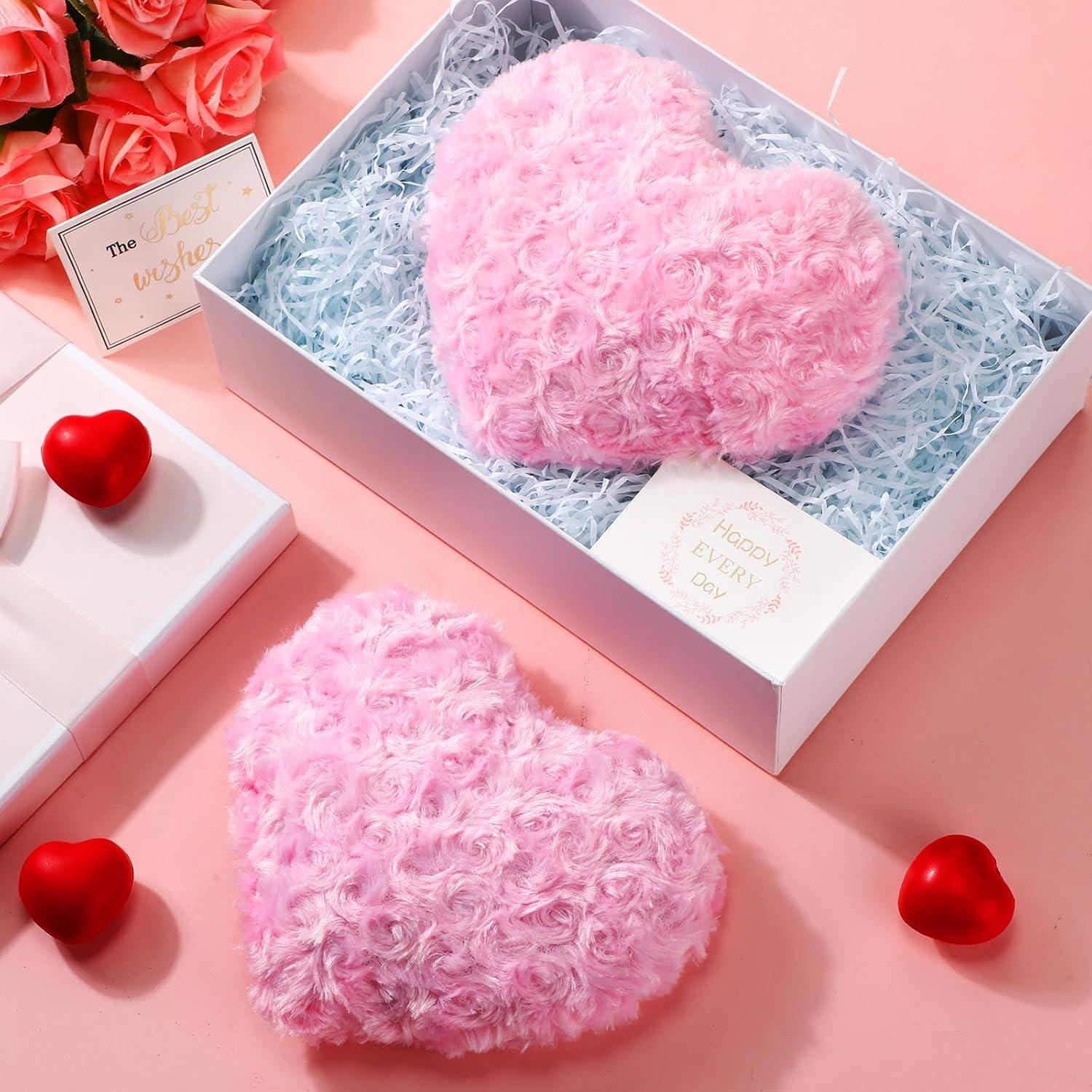 Almohadilla Térmica para Microondas Hungdao Corazón Rosa 2 Pcs