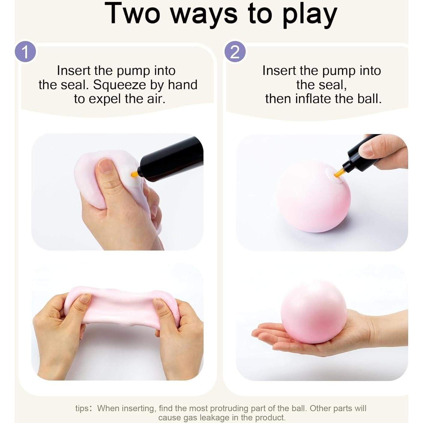 Pelotas Antiestrés ZIFTY 3 Piezas Suaves y Coloridas