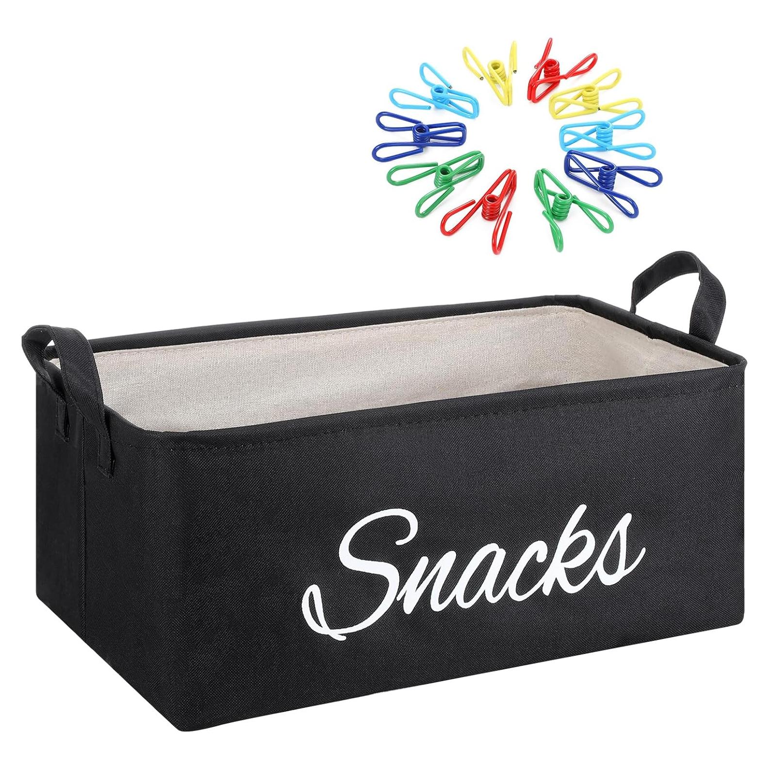 Conjunto de 17 Cestas de Almacenamiento Newtay - Yute Negro