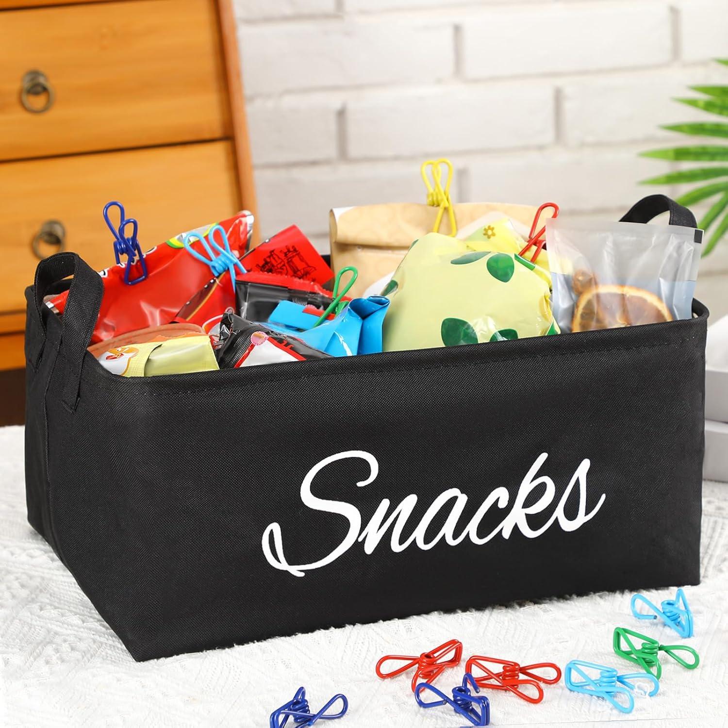 Conjunto de 17 Cestas de Almacenamiento Newtay - Yute Negro