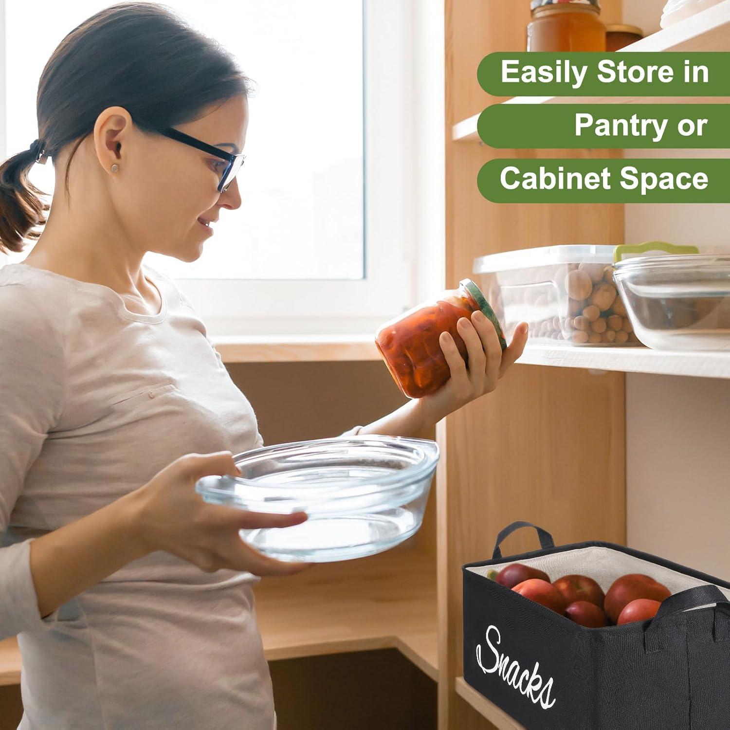 Conjunto de 17 Cestas de Almacenamiento Newtay - Yute Negro