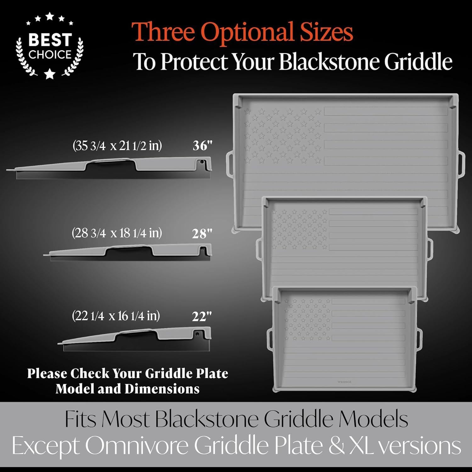 Alfombrilla de silicona para plancha Blackstone 22" WEISSBOX