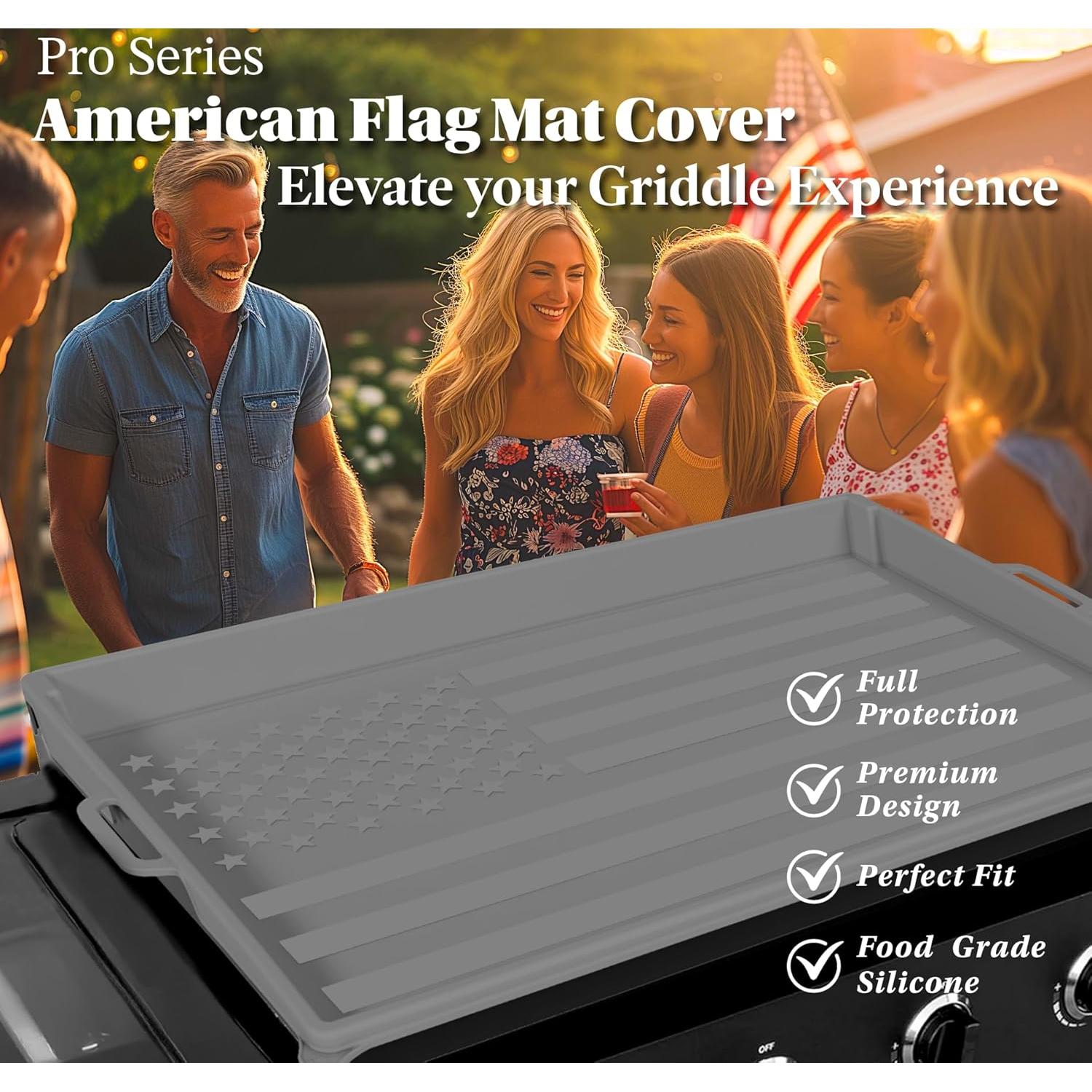 Alfombrilla de silicona para plancha Blackstone 22" WEISSBOX