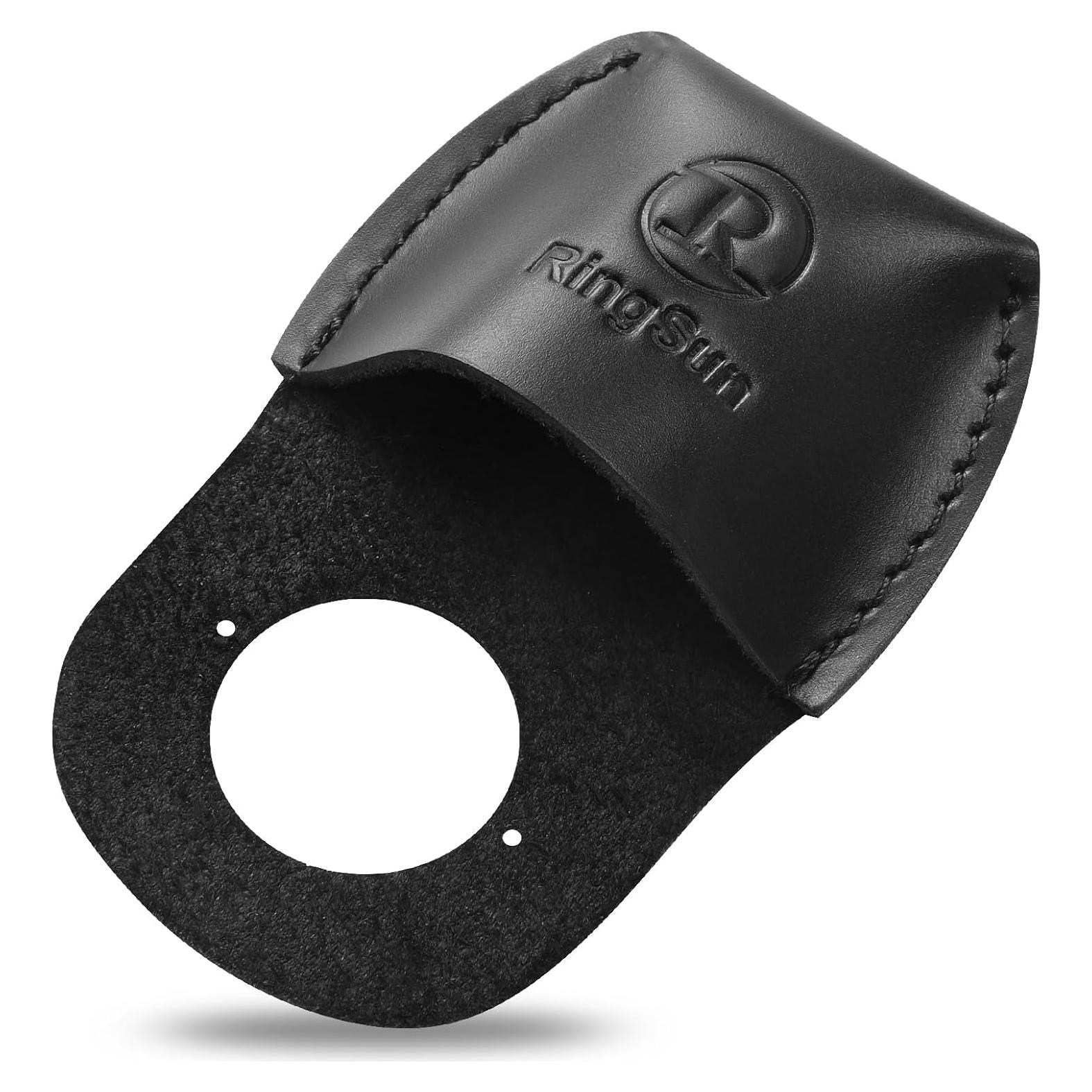 Protector de Pulgar RingSun de Cuero para Tallado en Madera