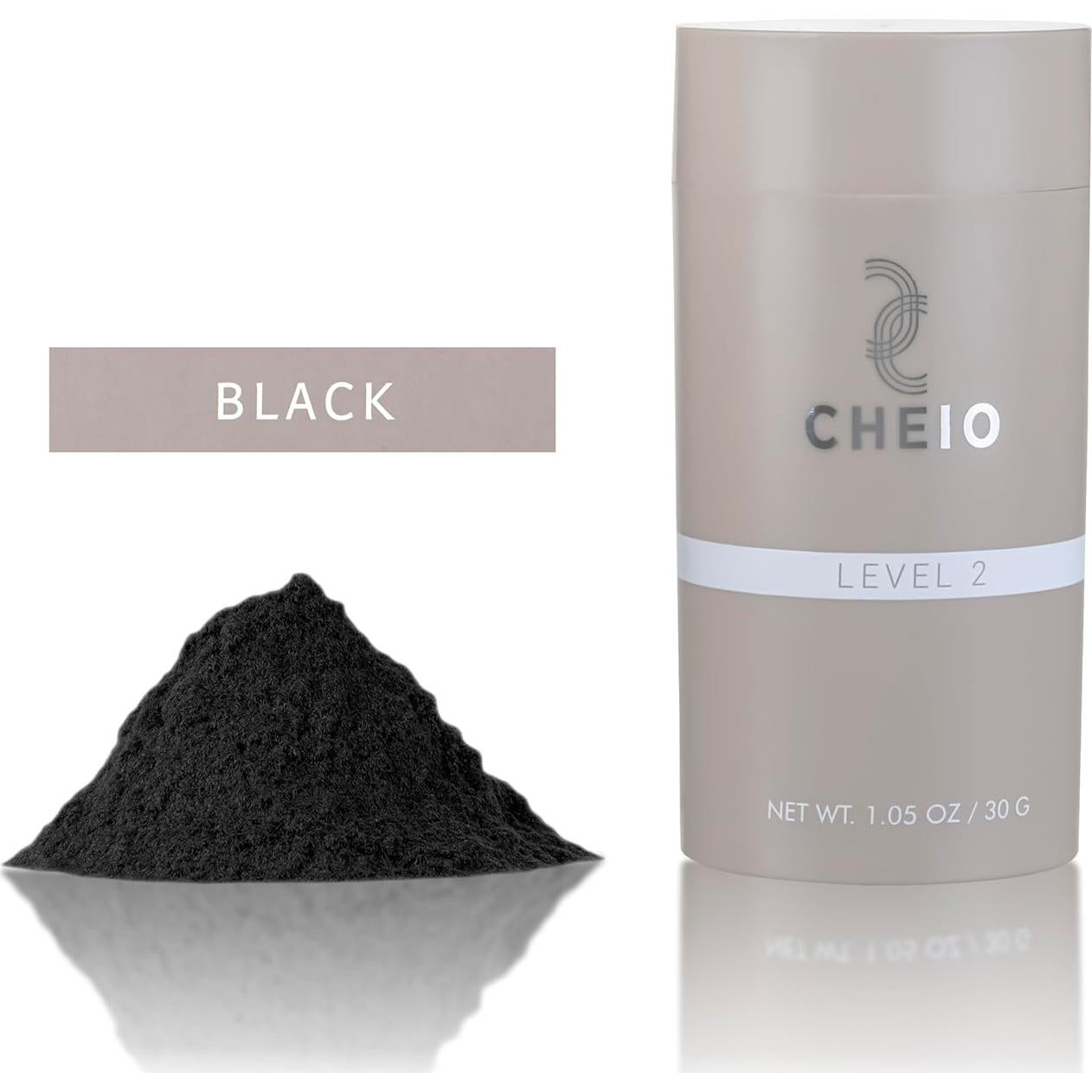 Fibras para Engrosar el Cabello Cheio 30g Negro - Solución Rápida
