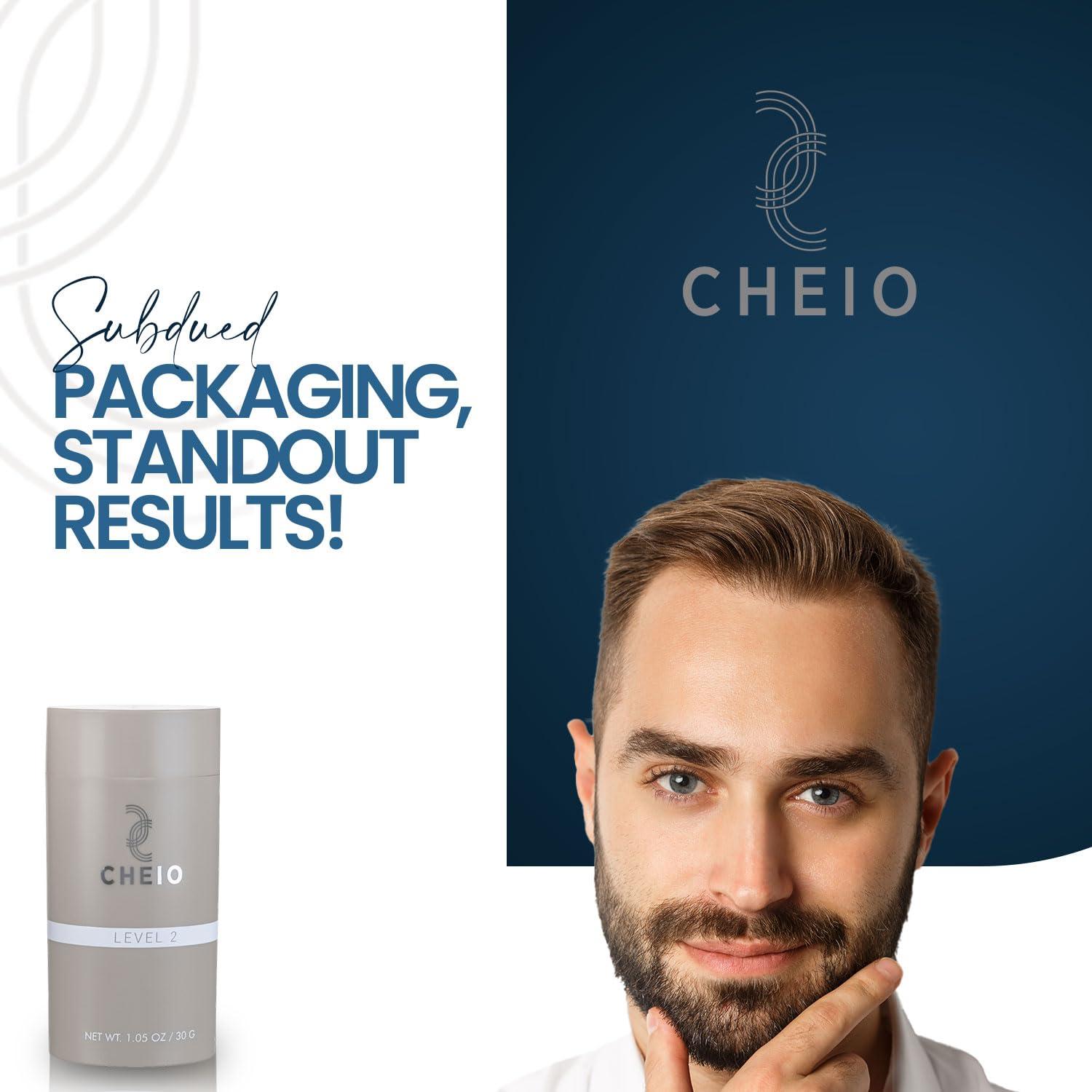 Fibras para Engrosar el Cabello Cheio 30g Negro - Solución Rápida