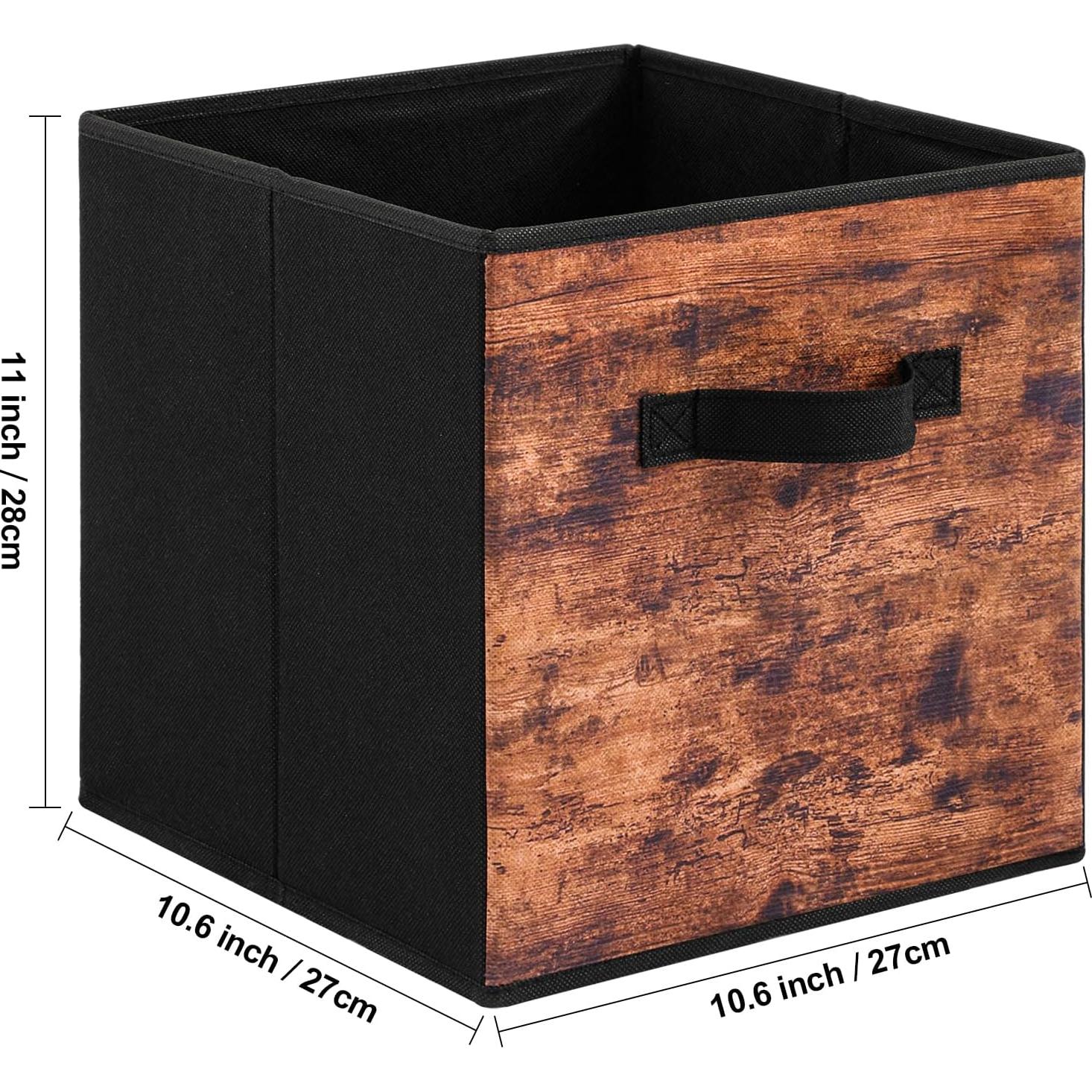 Cajas de Almacenamiento Plegables Stero, Paquete de 3, 28 cm