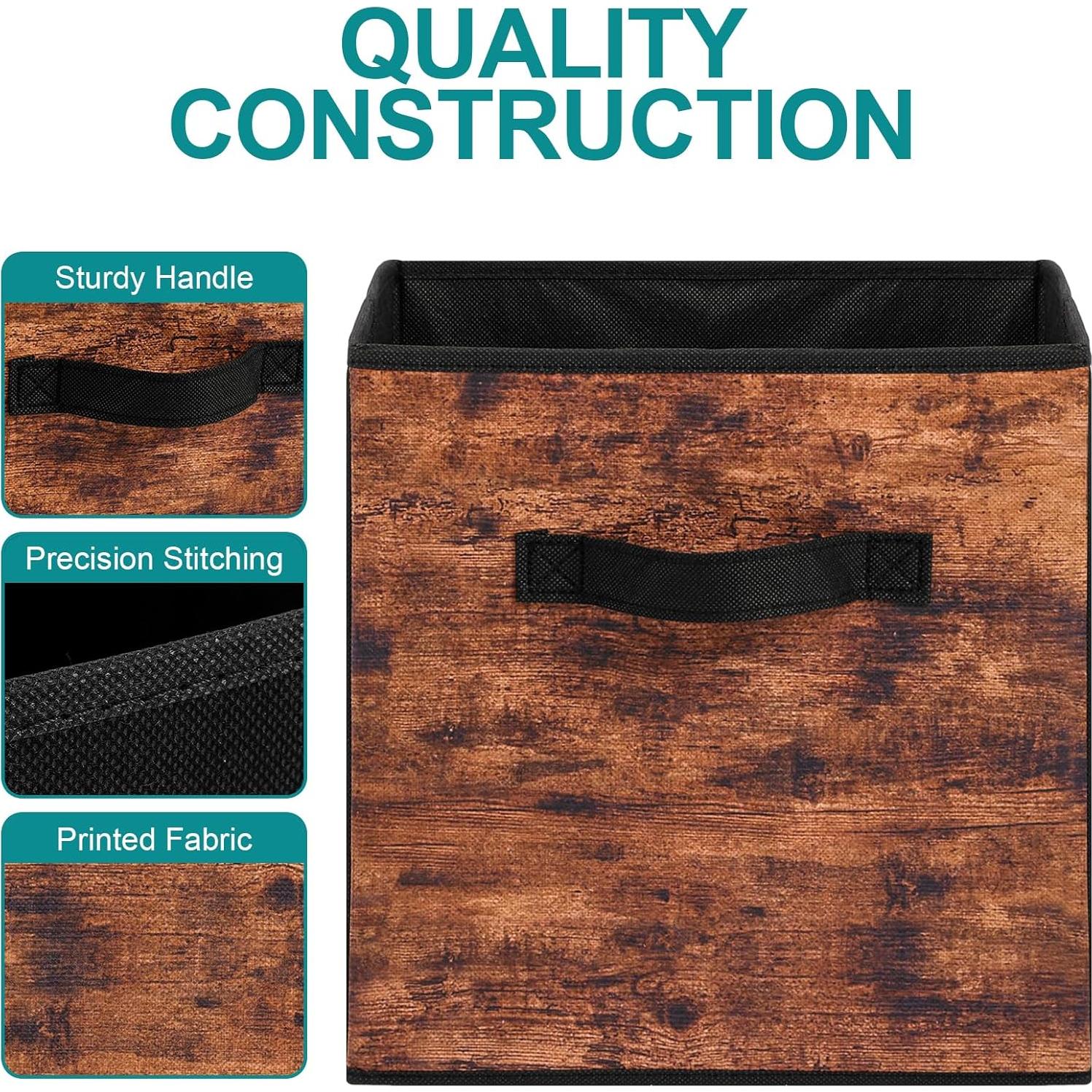 Cajas de Almacenamiento Plegables Stero, Paquete de 3, 28 cm