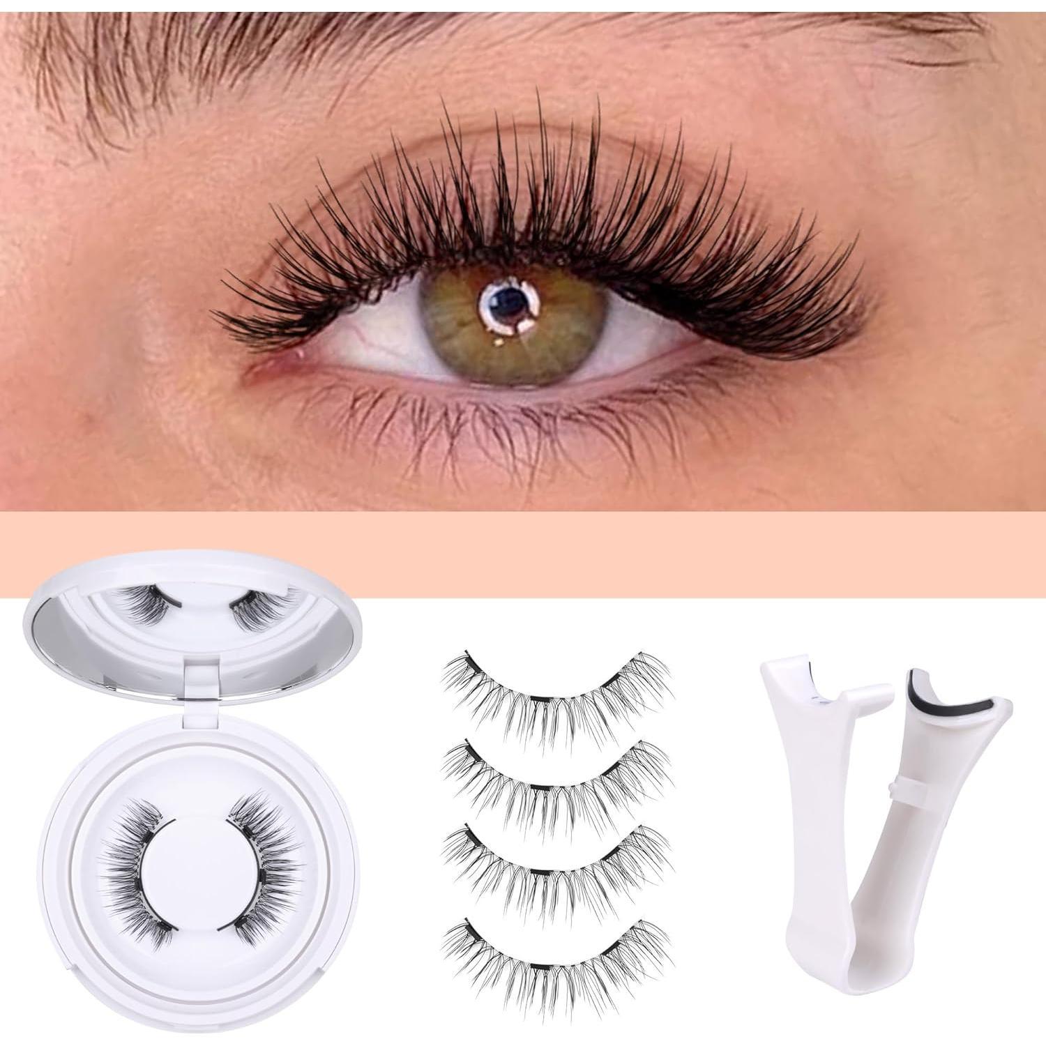 Pestañas Magnéticas Wispy TNFVLONEINS con Aplicador 14cm