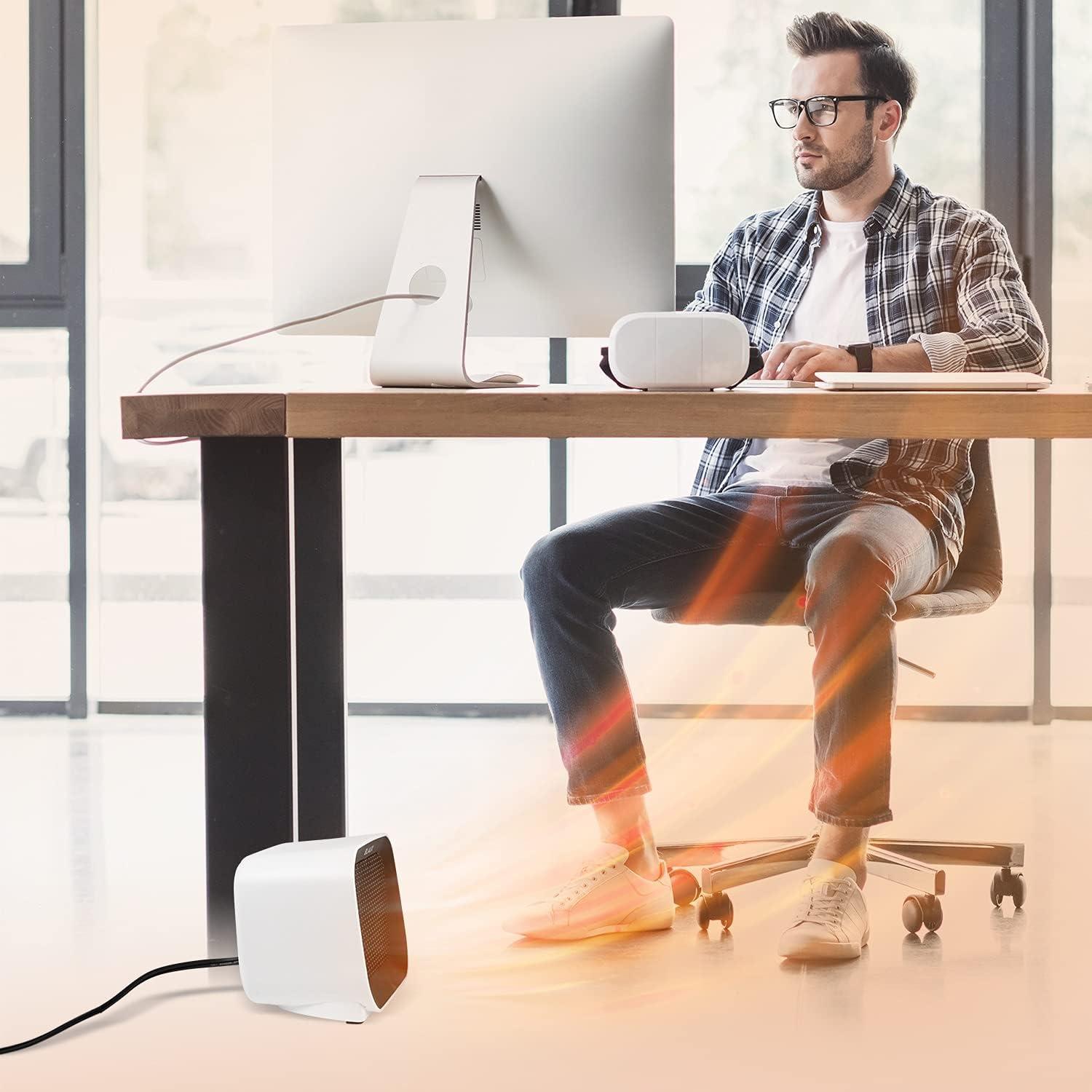 Calentador Eléctrico Portátil BLAUX Blast 450W Cerámico