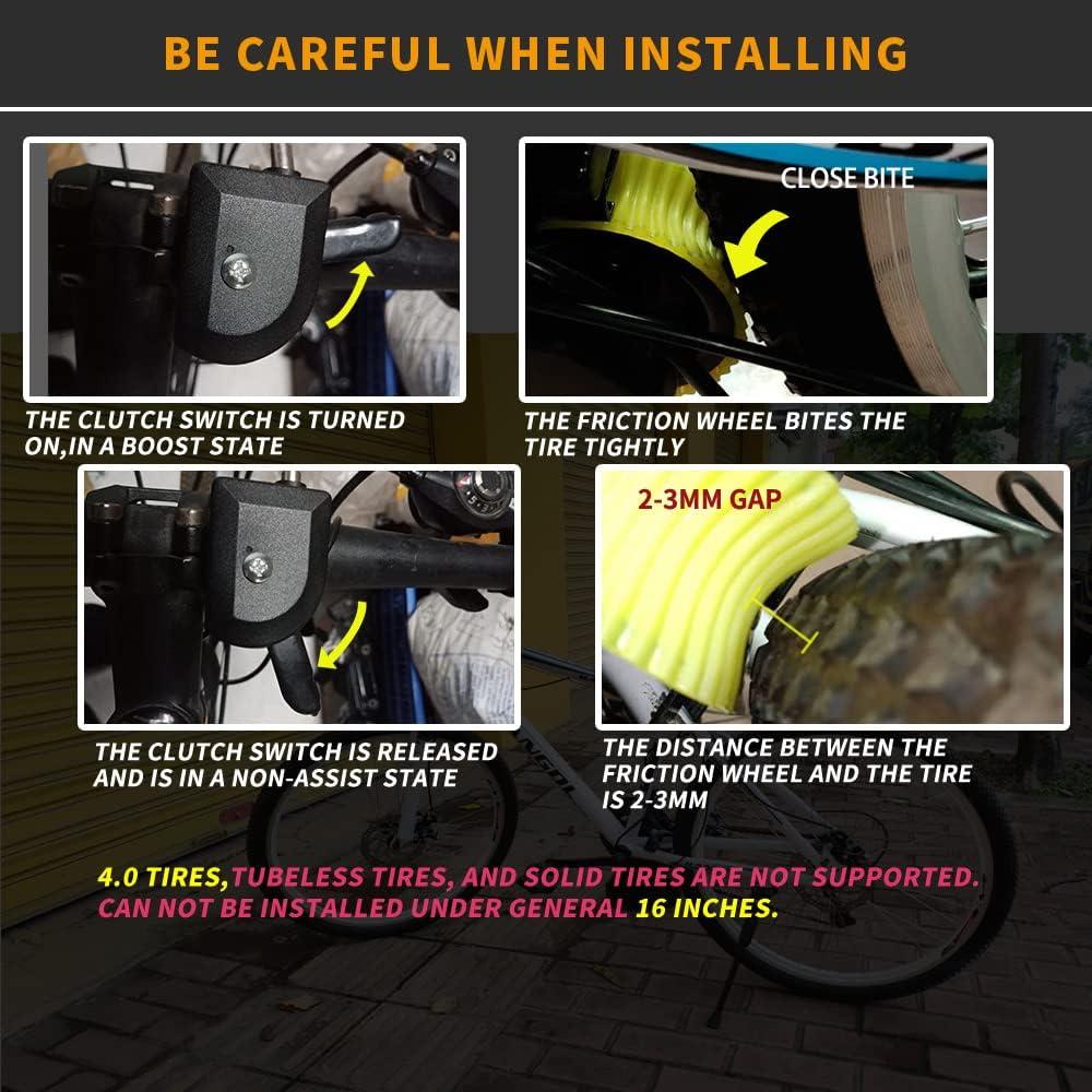 Kit Conversión Bicicleta Eléctrica BAIZIFU 250W 36V-48V