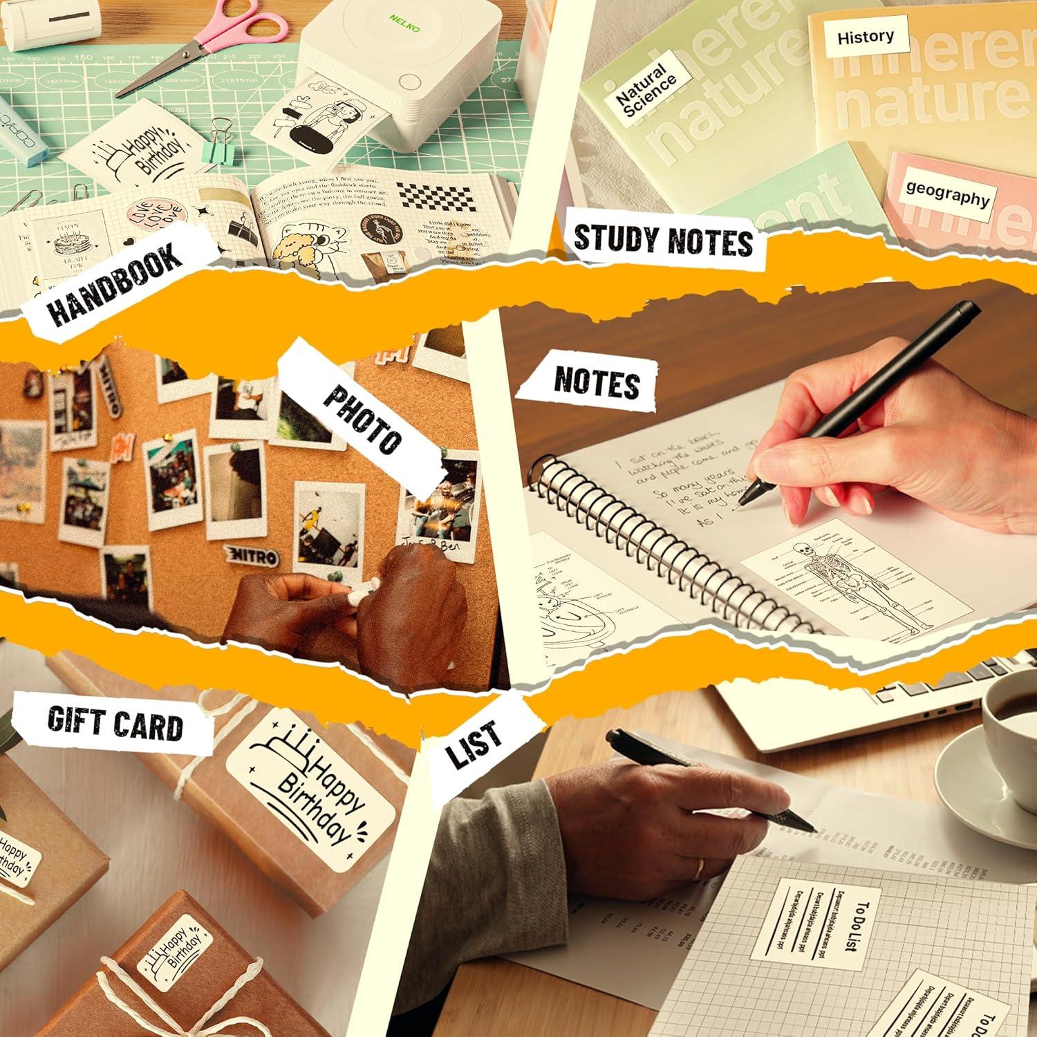 Impresora de Etiquetas Nelko PM230 Mini Bluetooth 54mm