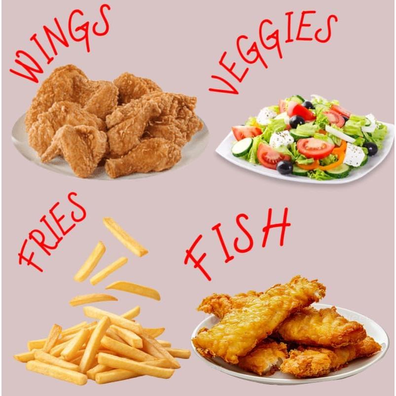 Freidora de Aire NutriChef 2 Cuartos 1000W Antiadherente Negra